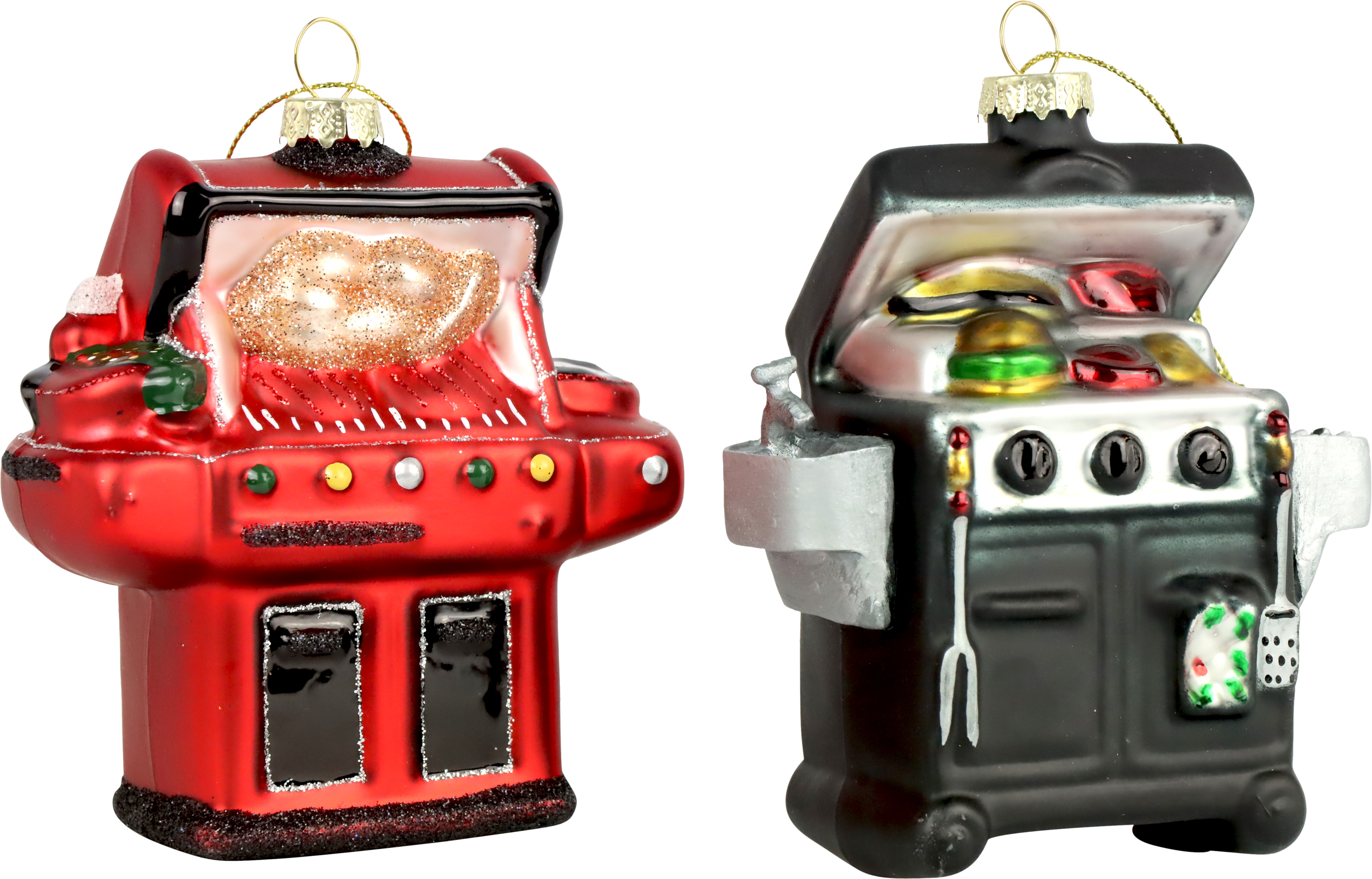 1031 DÉCO EN VERRE « BARBECUE » 2P