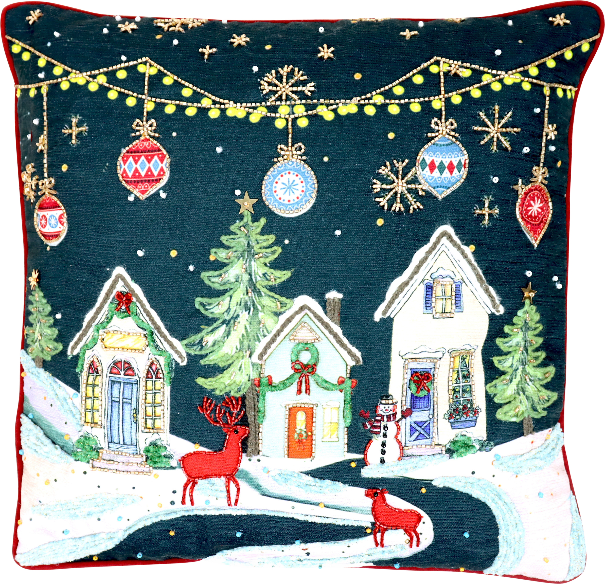 1193 COUSSIN  XMAS-VILLAGE 40X40