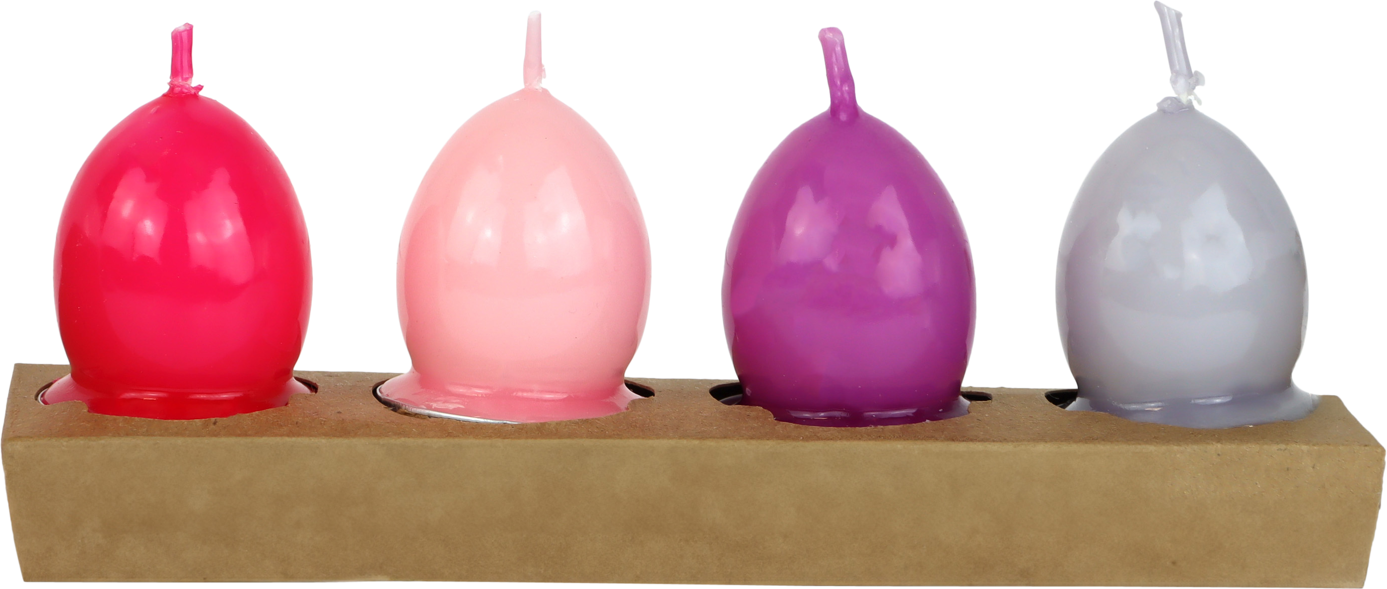 1269 TEELIGHTS GLOSSY GLOW  S/4