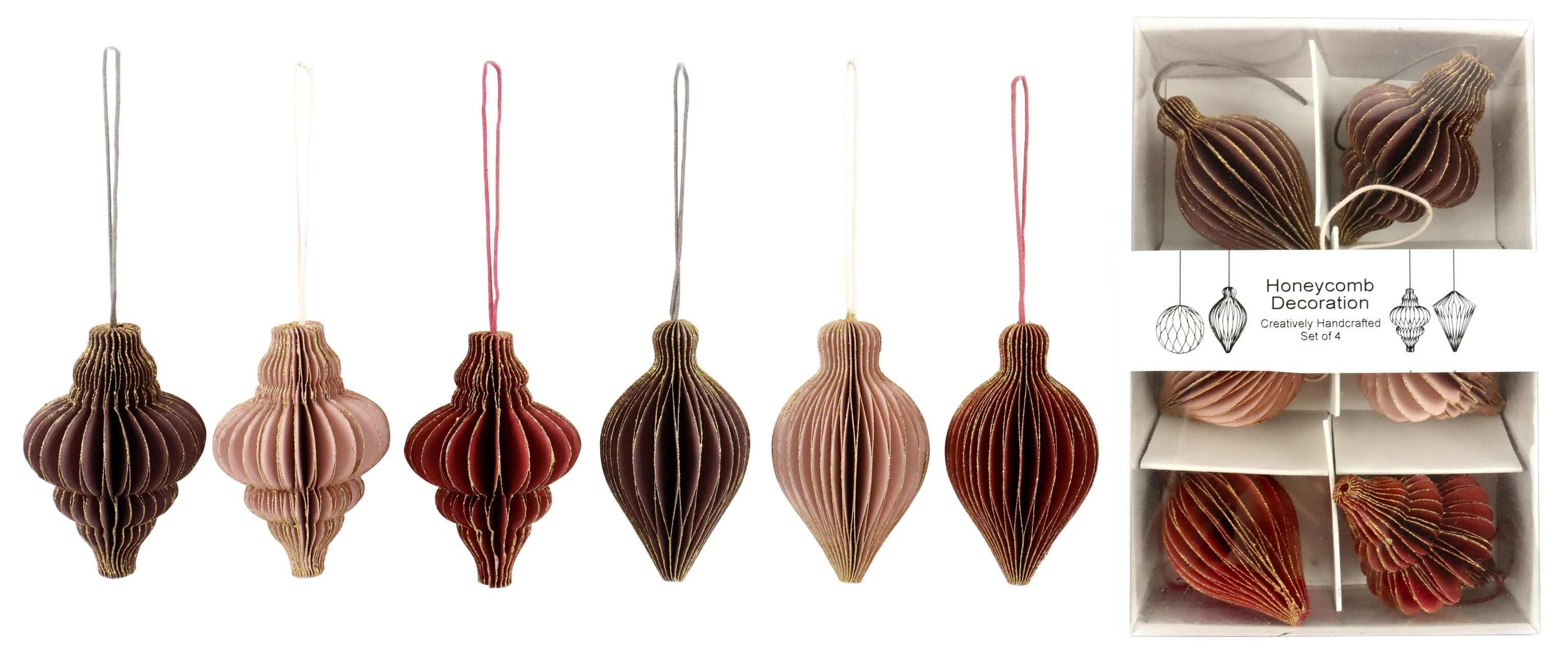 1291 FESTSCHMUCK HONEYCOMB  S/6