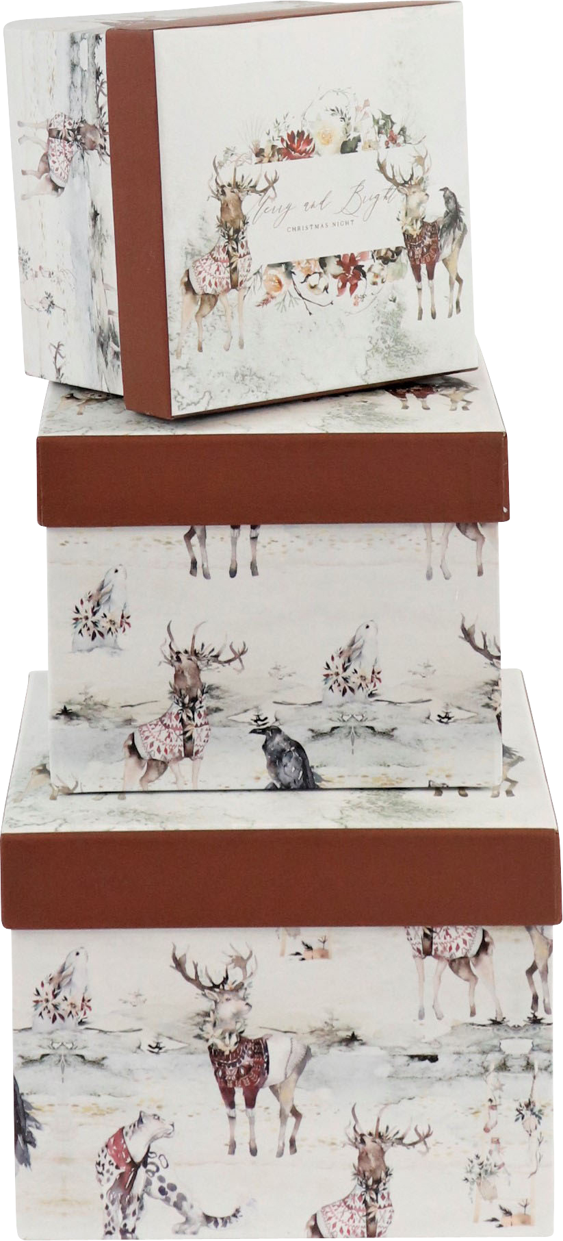 1382 SCHACHTELN MERRY&BRIGHT  S/3