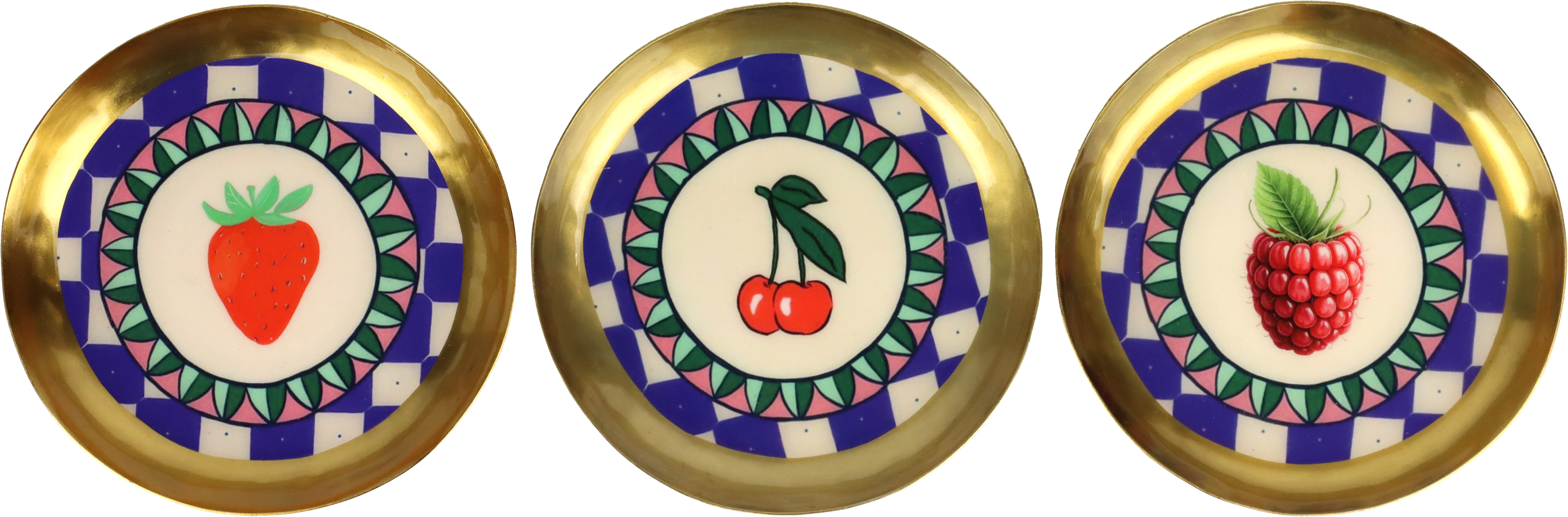 1565 TRAYS FRUTTI DI VITA  S/3