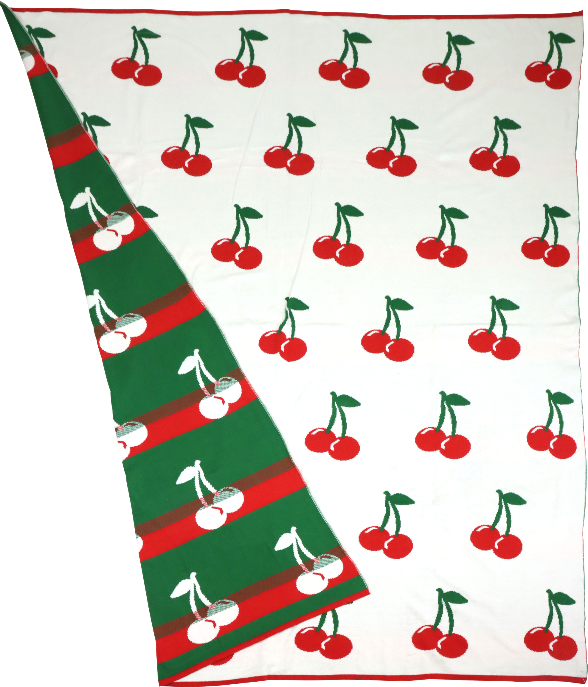 1607 COUVERTURE TRIC CHERRY 125X160