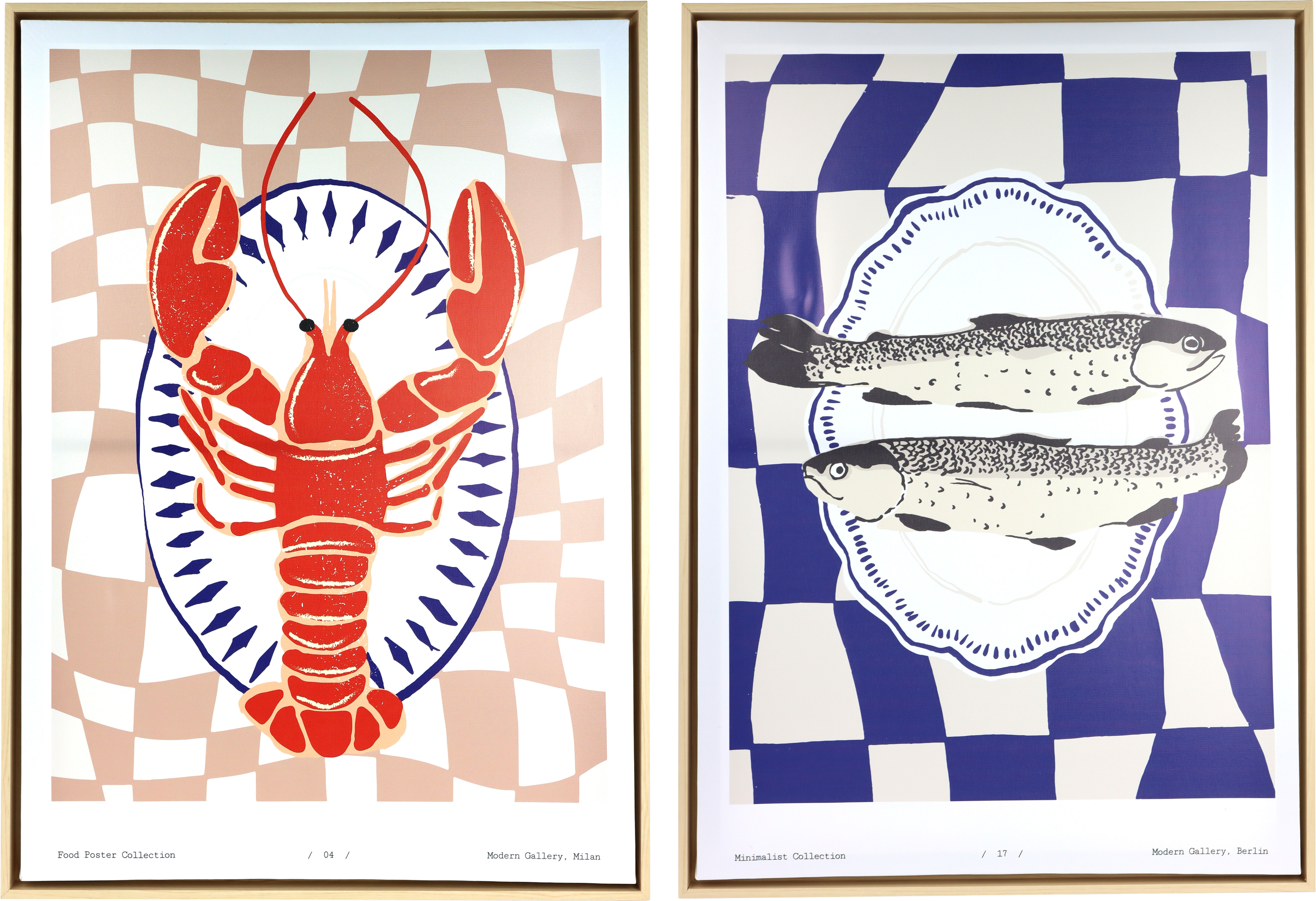 1671 TABLEAUX  CATCH OF THE DAY  2P