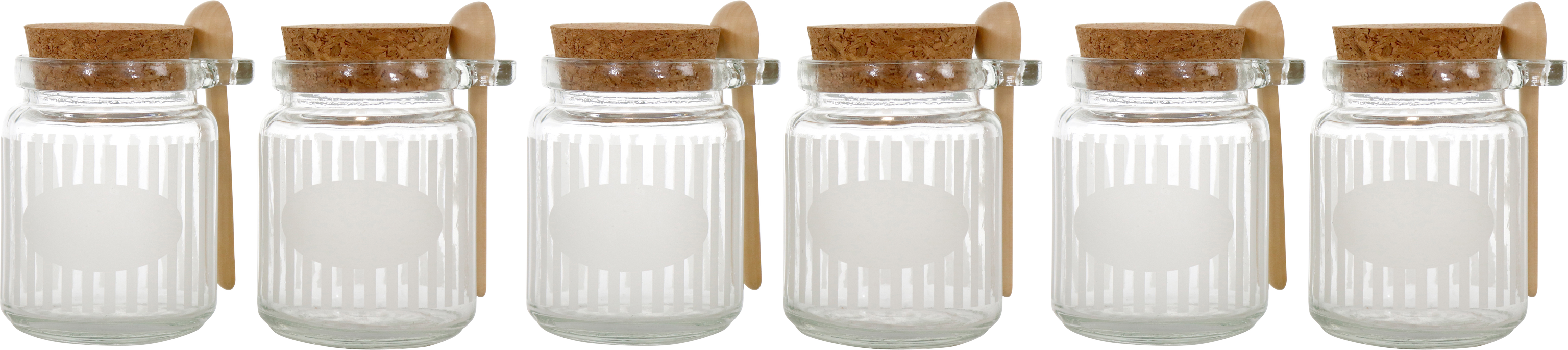 1676 STORAGE JARS W.SPOON COLONIAL  S/6