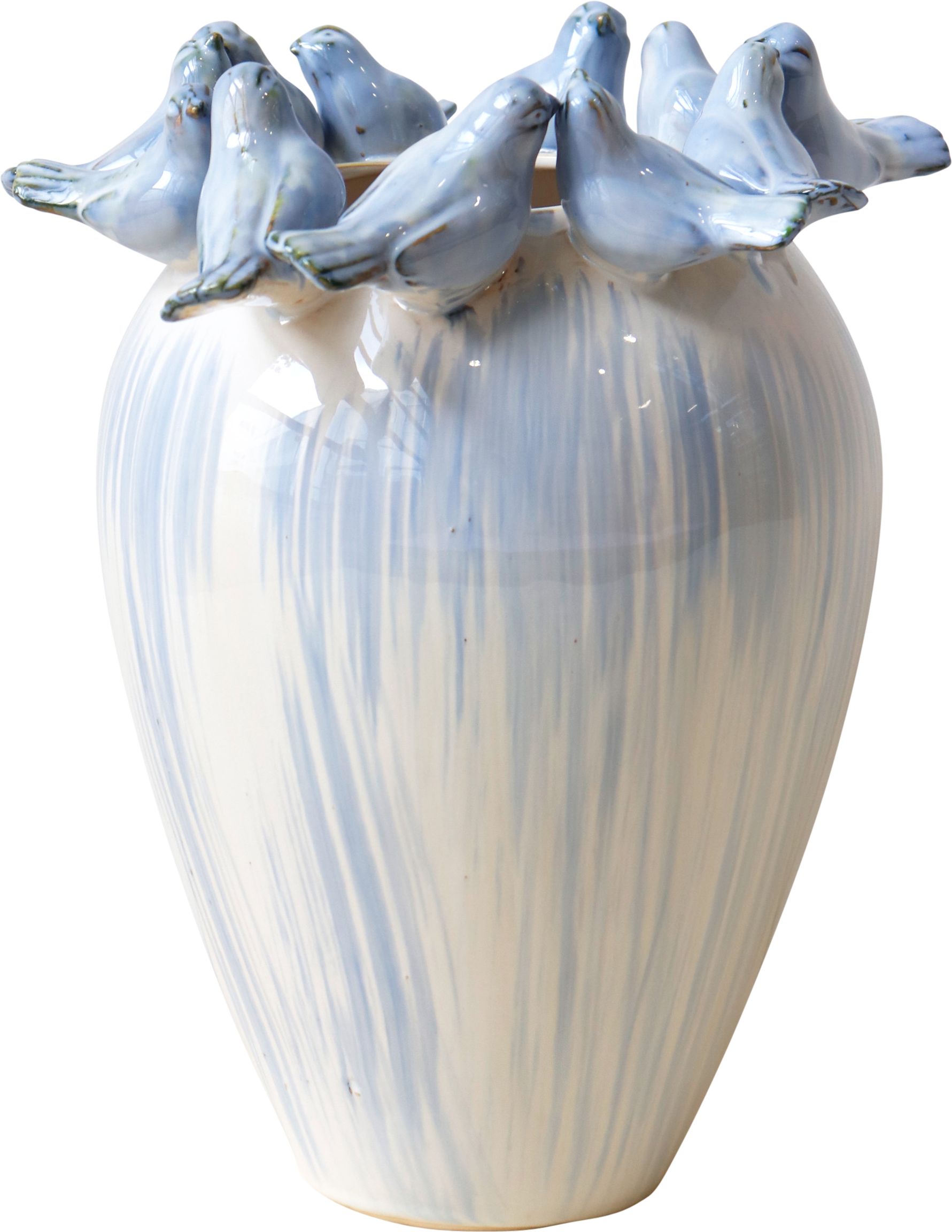 1763 POT À VASE BIRDY