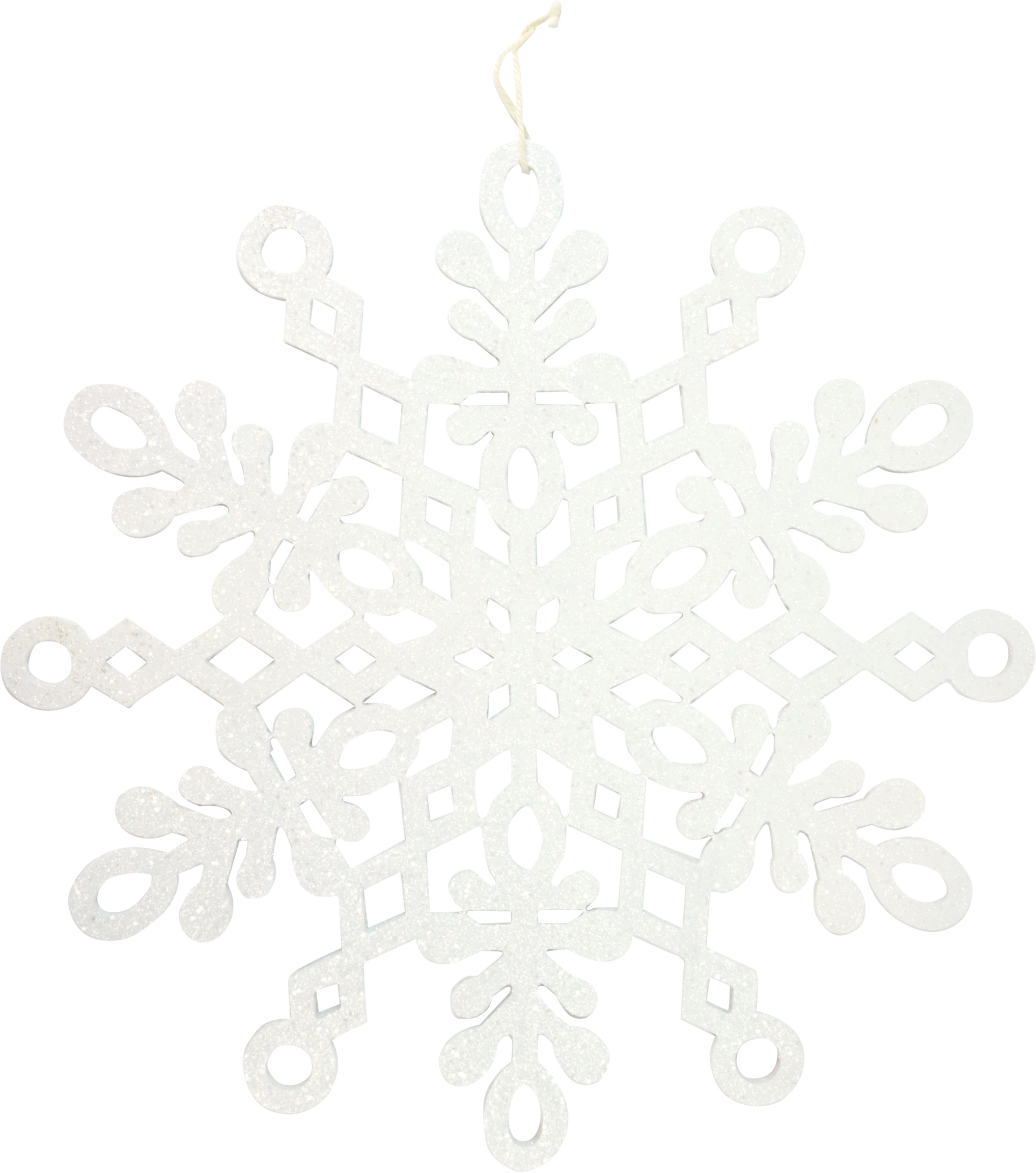 Copos de nieve y estrellas