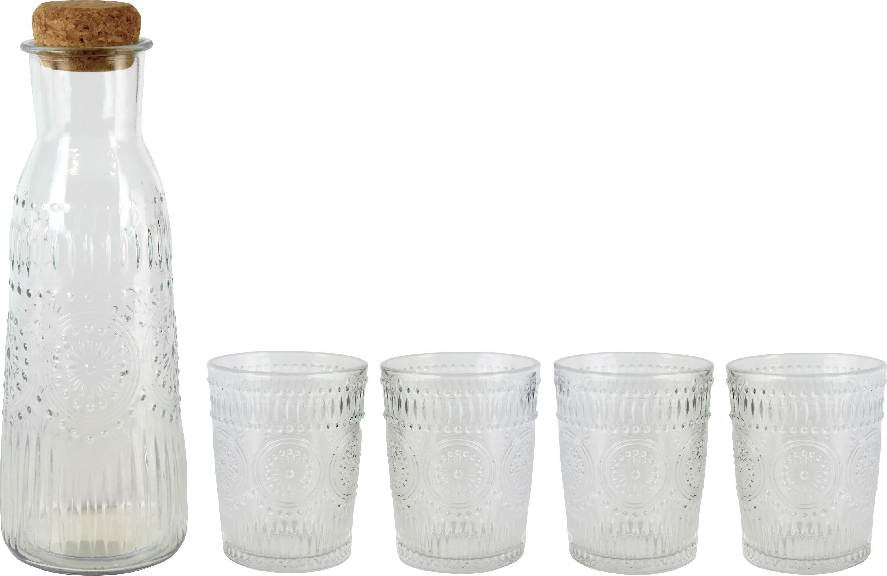 1933 CARAFE AVEC VERRES CULINAR  5P