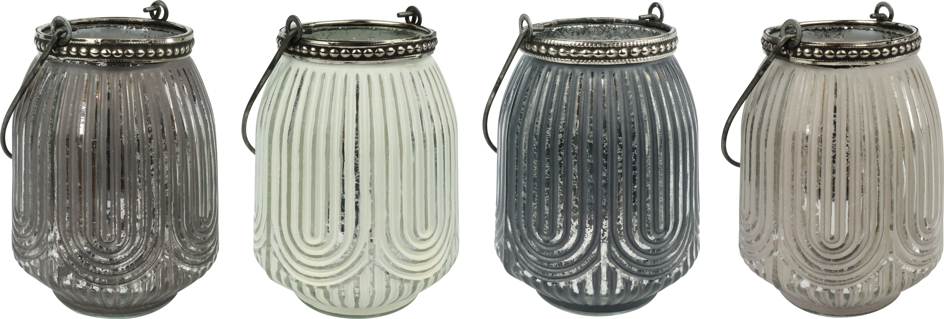 2113 LANTERN GLASSES MURANO  S/4