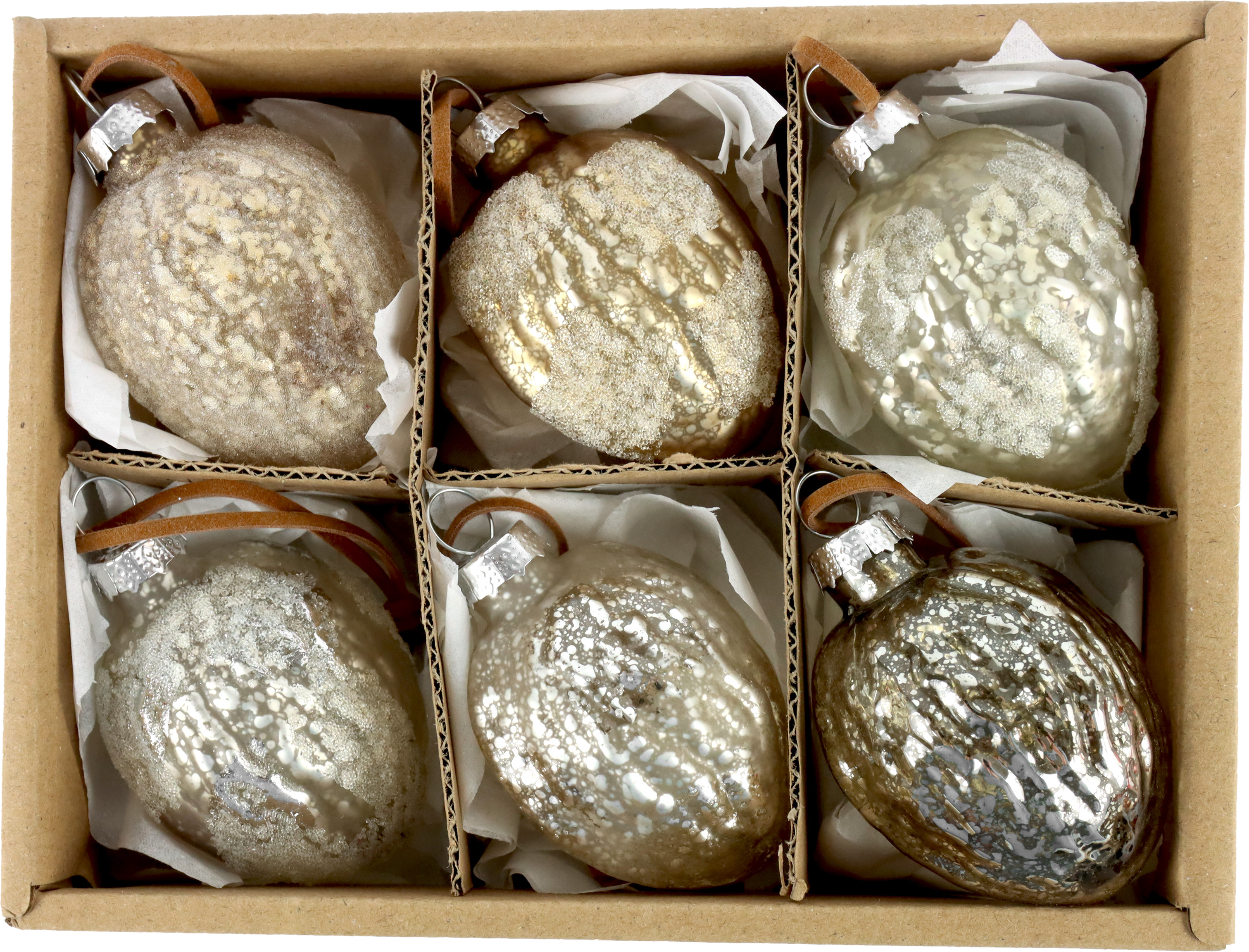 2188 VINTAGE BOX CHESTNUT  S/6