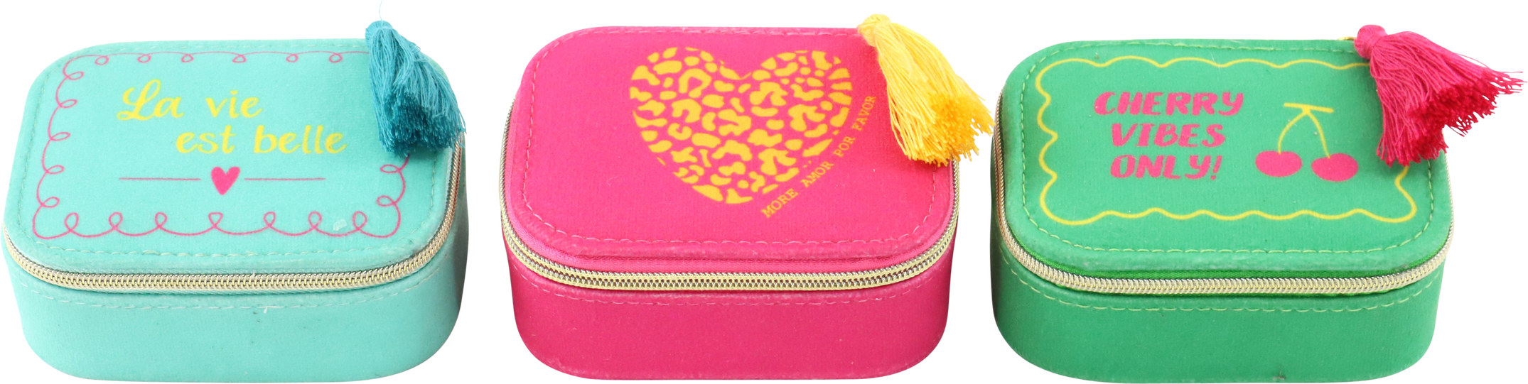 2238 SCHMUCKSCHATULLEN POP BIJOU  S/3