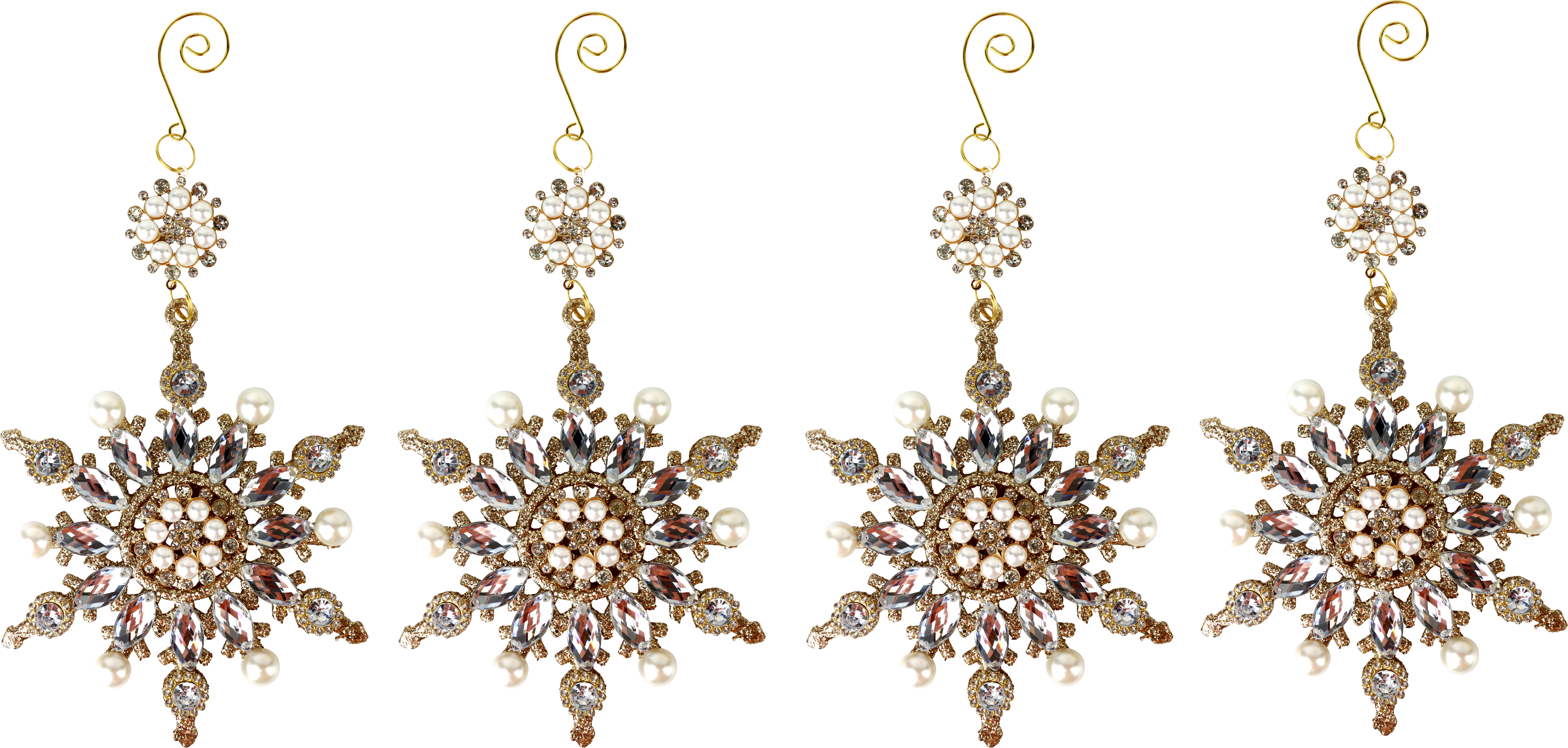 2309 PENDENTIF ROCOCO RADIENCE  4P