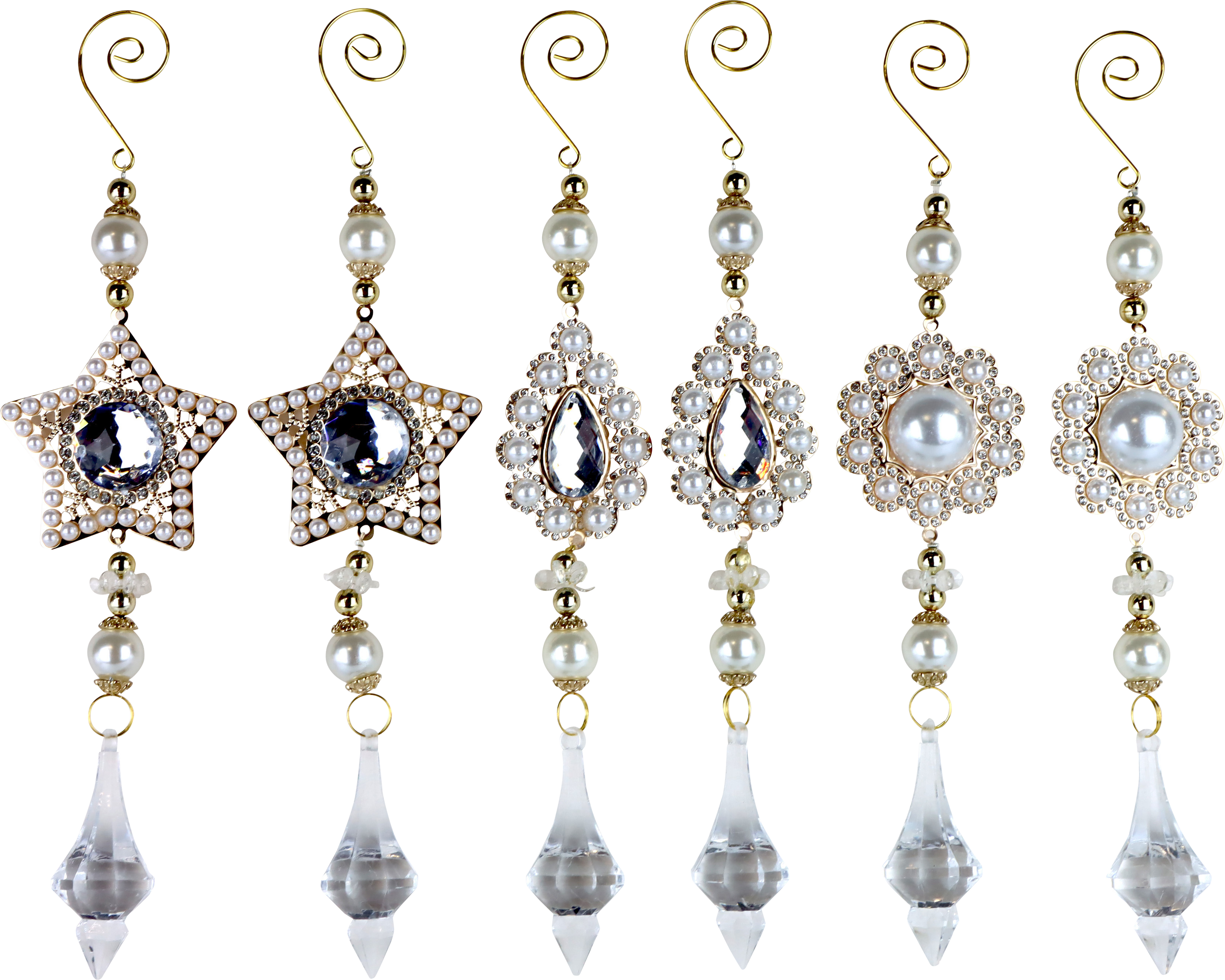 2310 PENDENTIF ROCOCO RADIENCE  6P