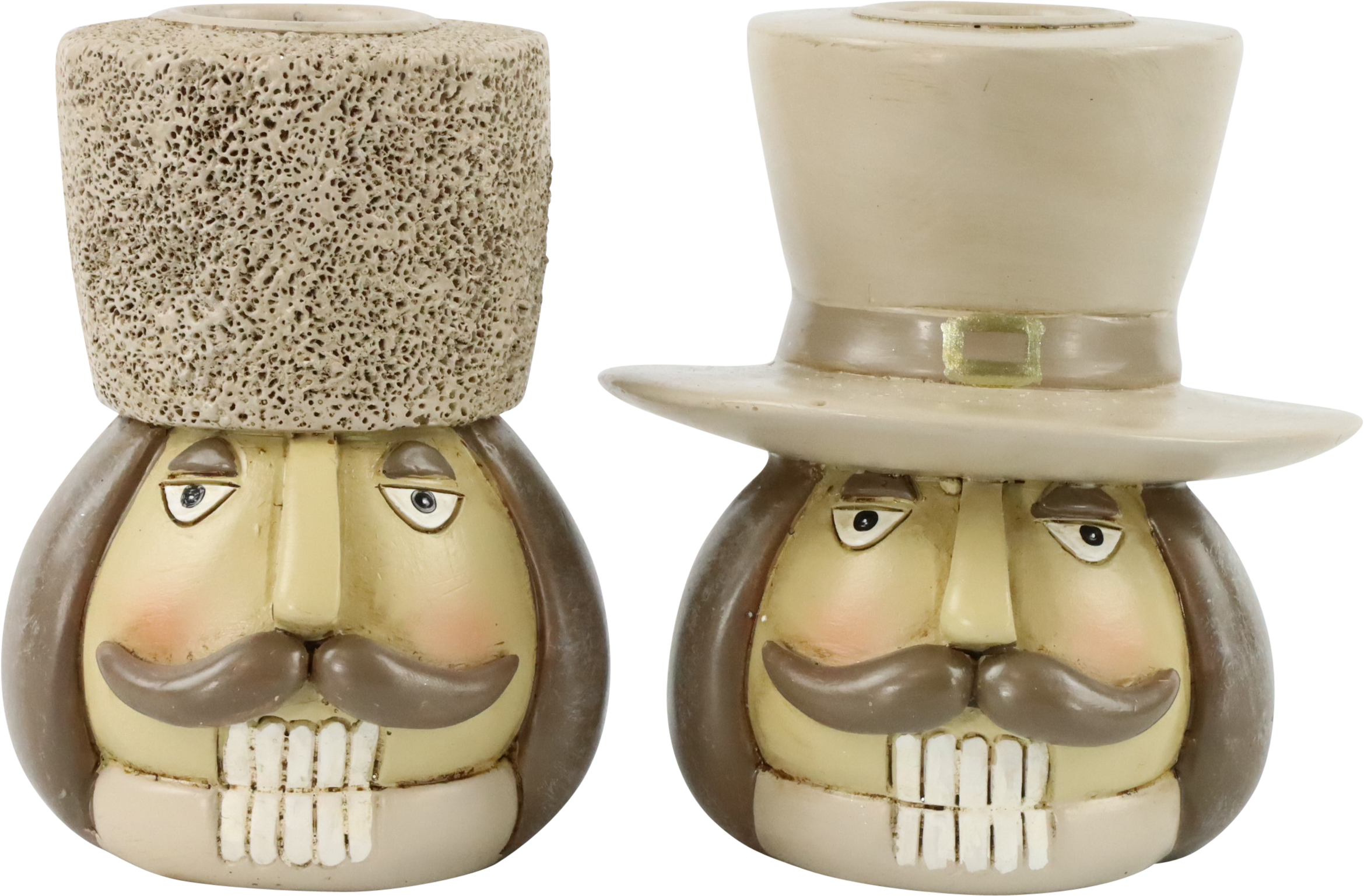 2322 CANDELHOLDER NUTCRACKER  S/2