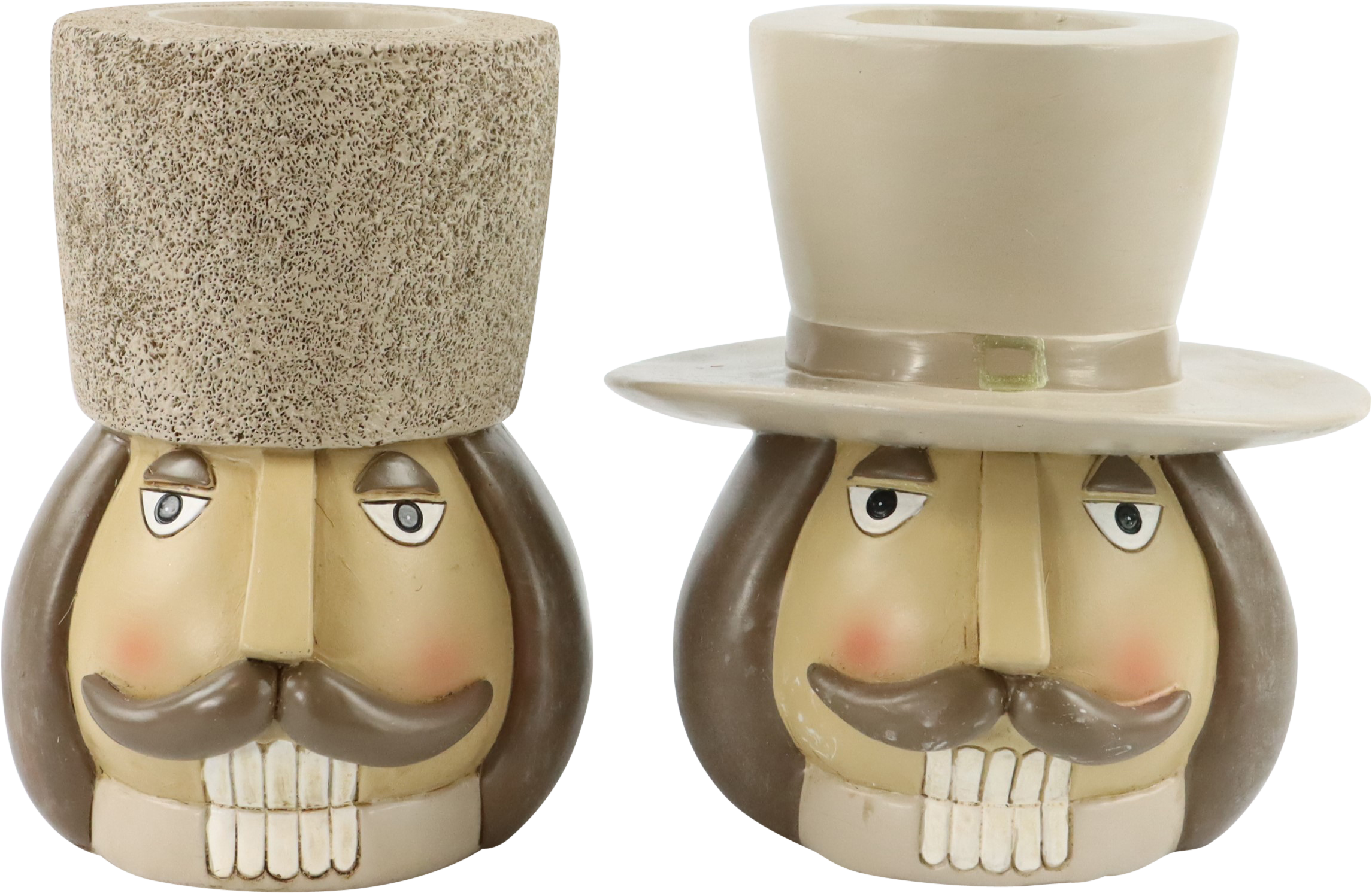 2333 CANDELHOLDER NUTCRACKER  S/2