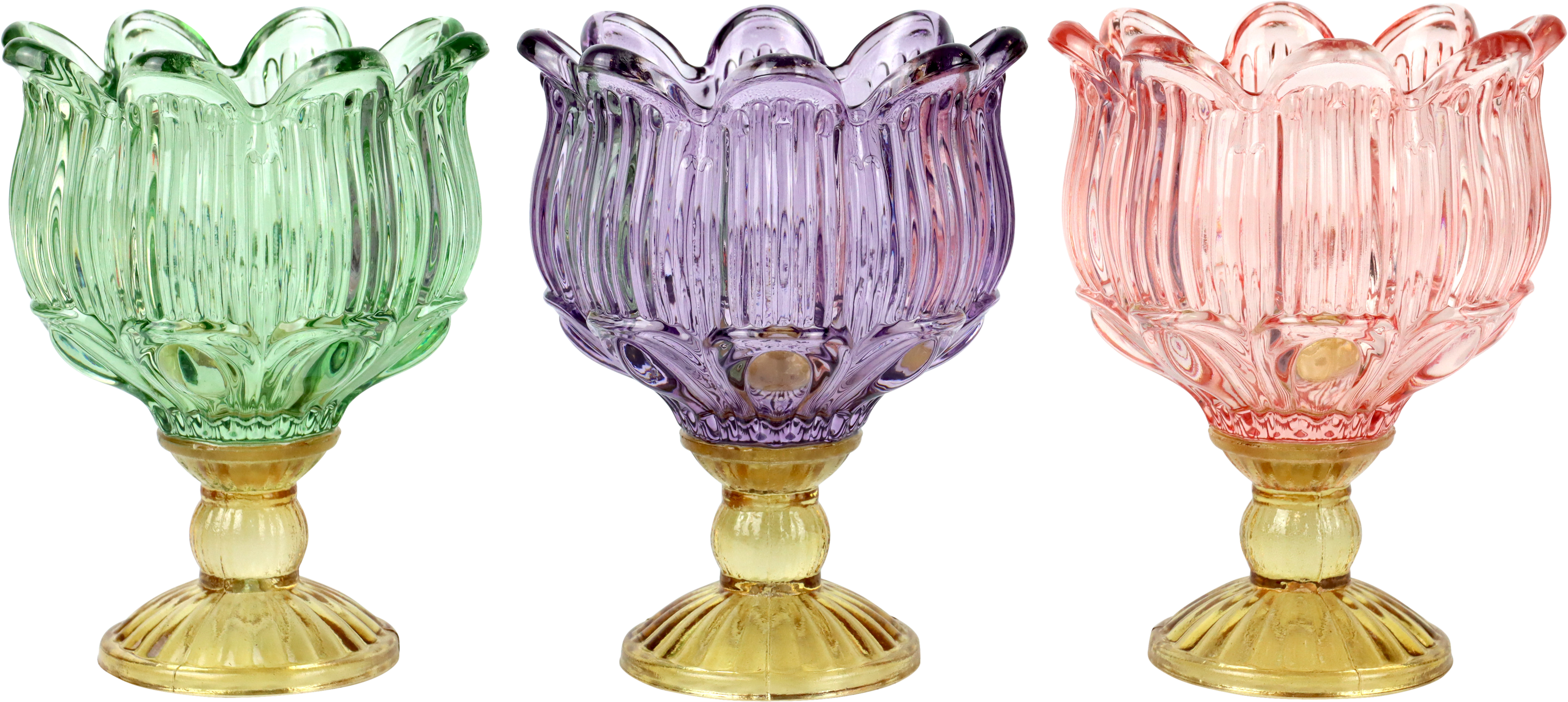 2550 GOBLETS VALENCIA  S/3