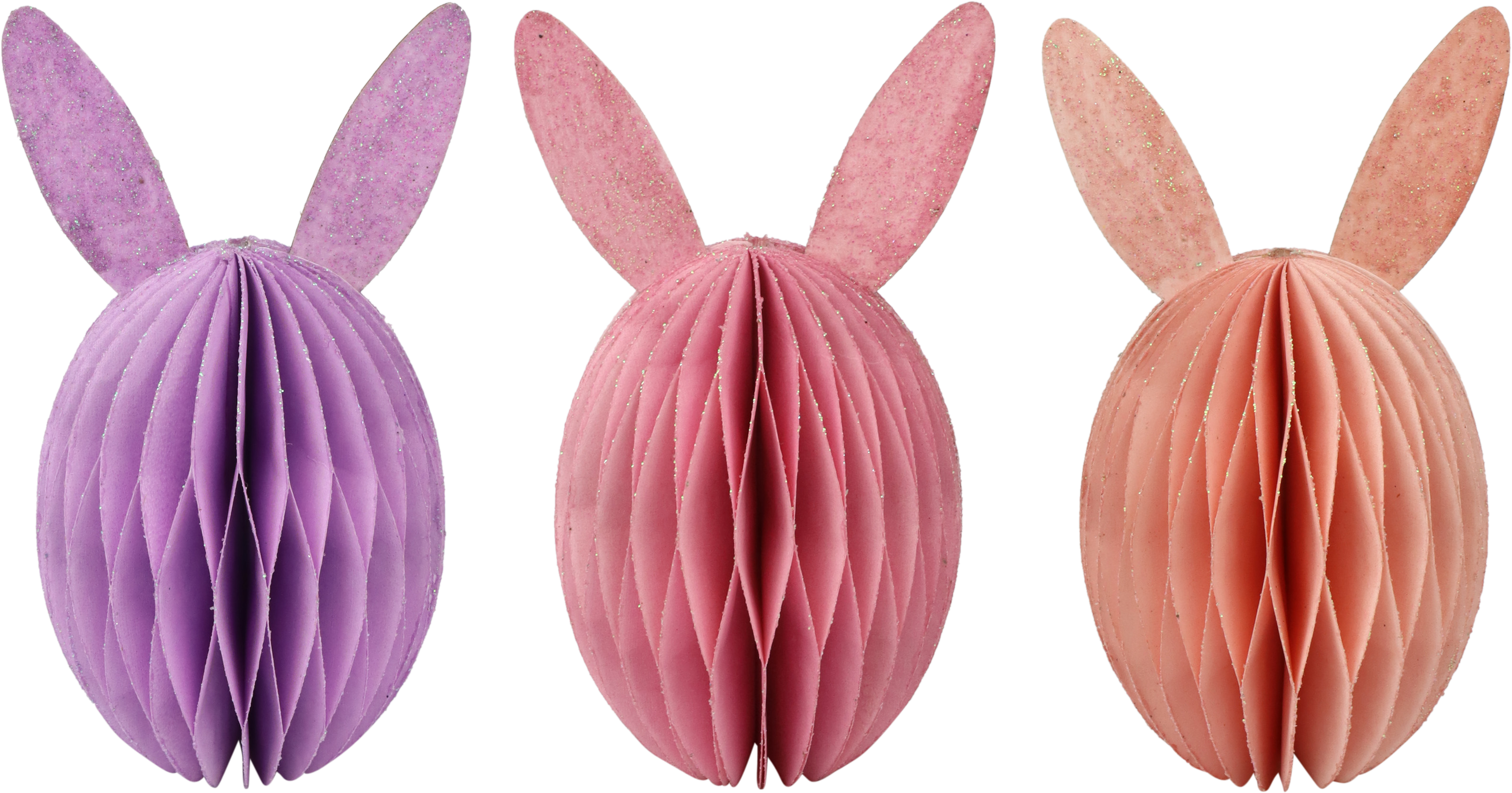 2620 RABBIT EGG HONEYCOMB  S/3