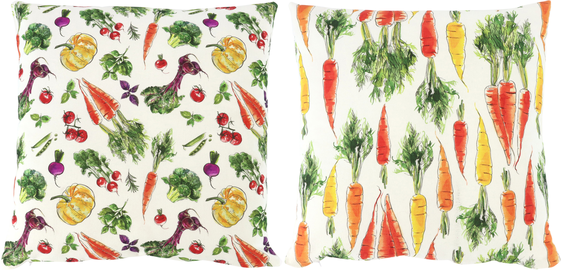 2683 KISSENHÜLLEN VEGGIEVIBES 40X40 S/2