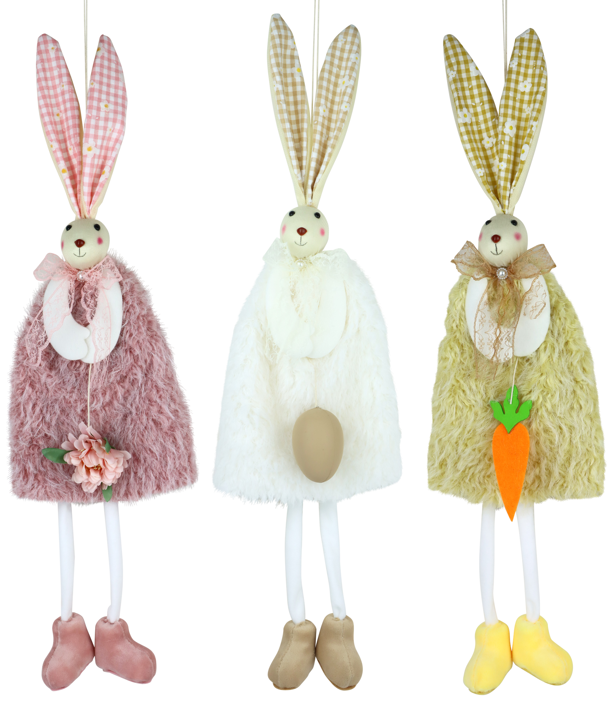 2700 RABBITS COSY EASTER  S/3