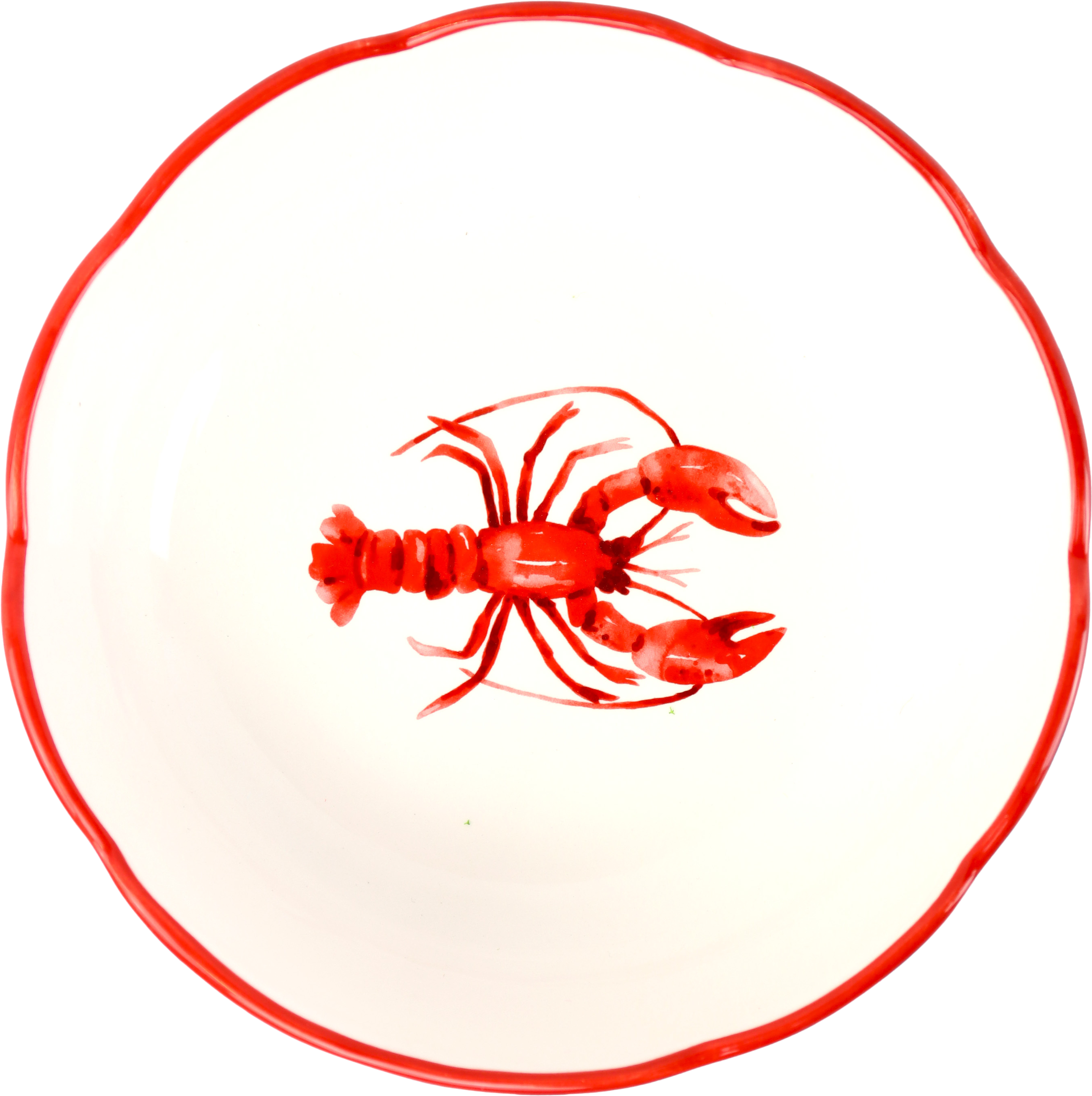 2716 ASSIETTE PLATE LOBSTER LOVE