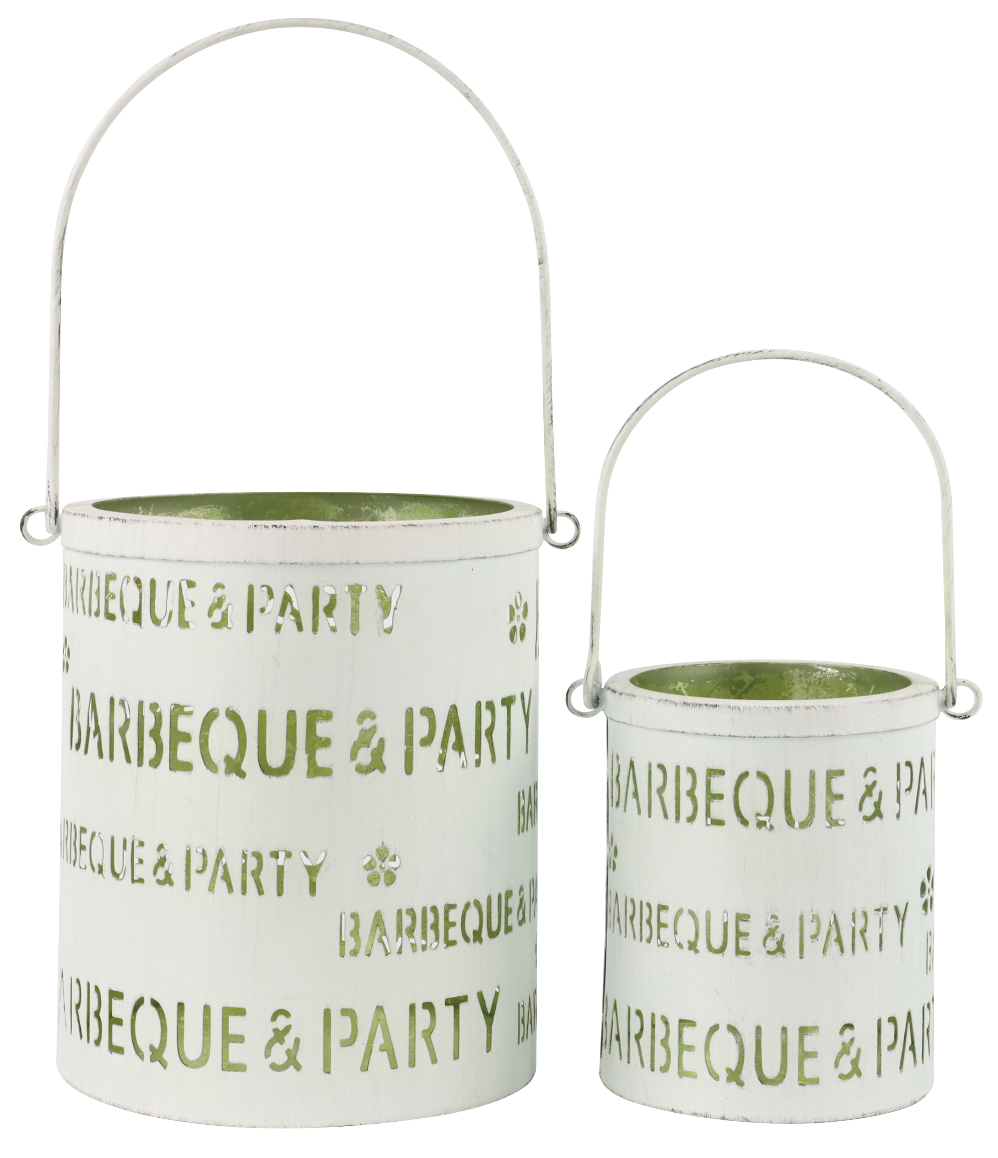 2812 LATERNEN BARBEQUE  S/2