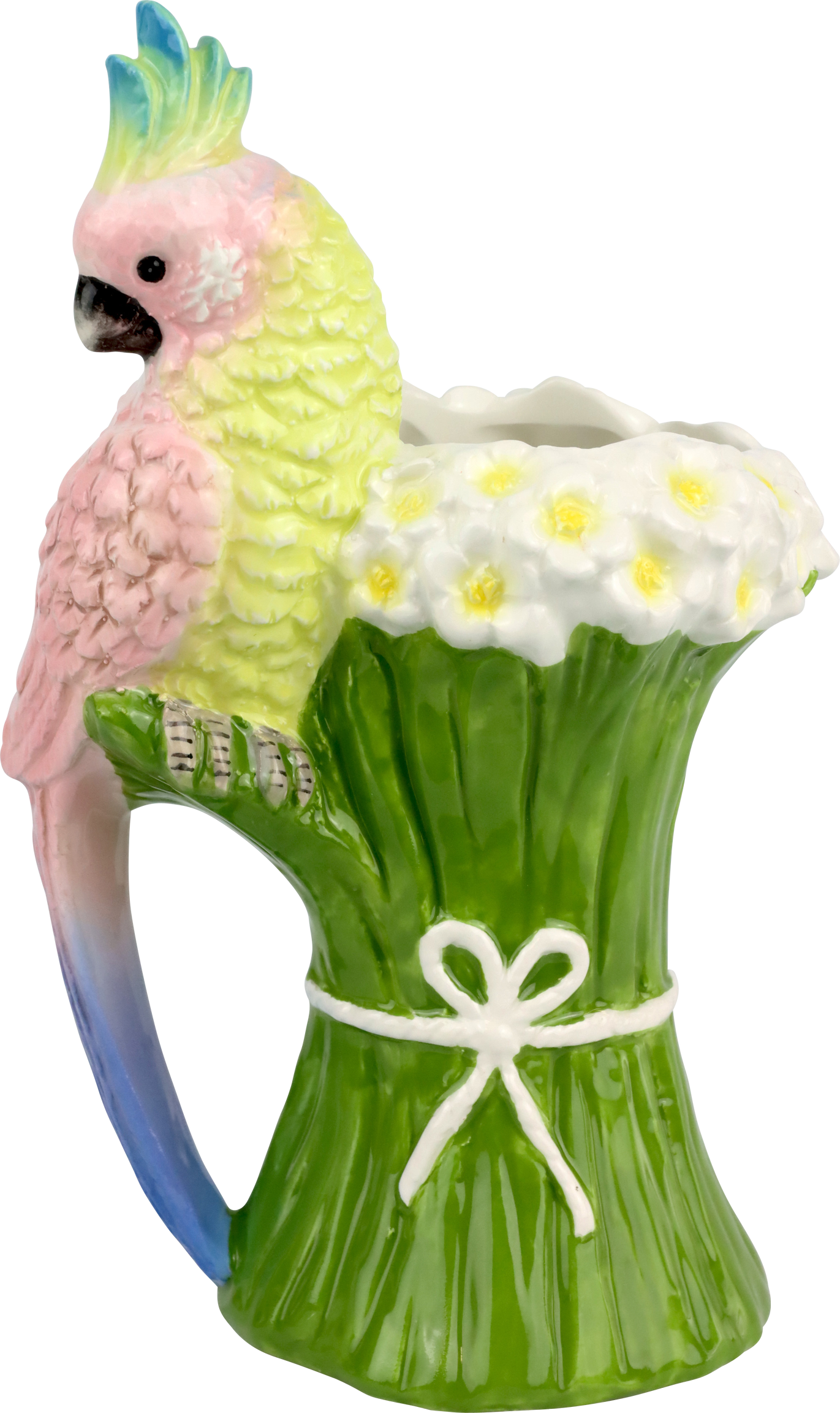2898 VASE PARADISE PARROT