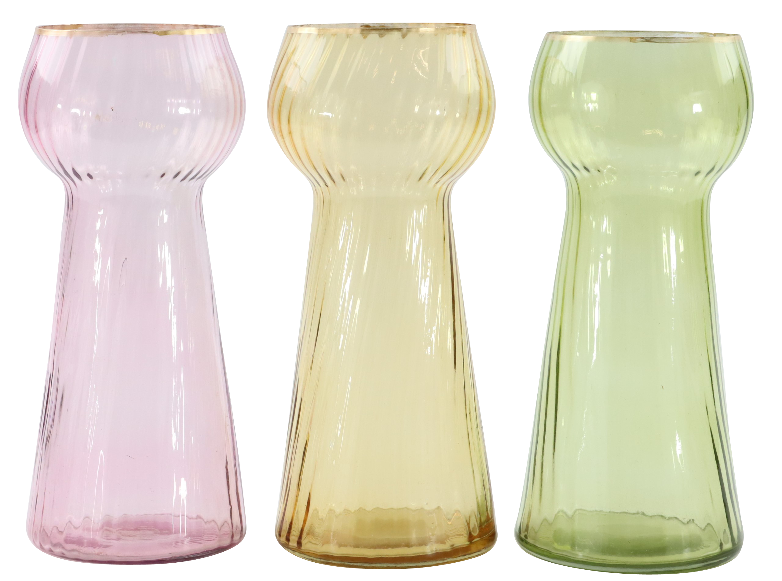 2955 VERRES  HYAZINTHA  3P