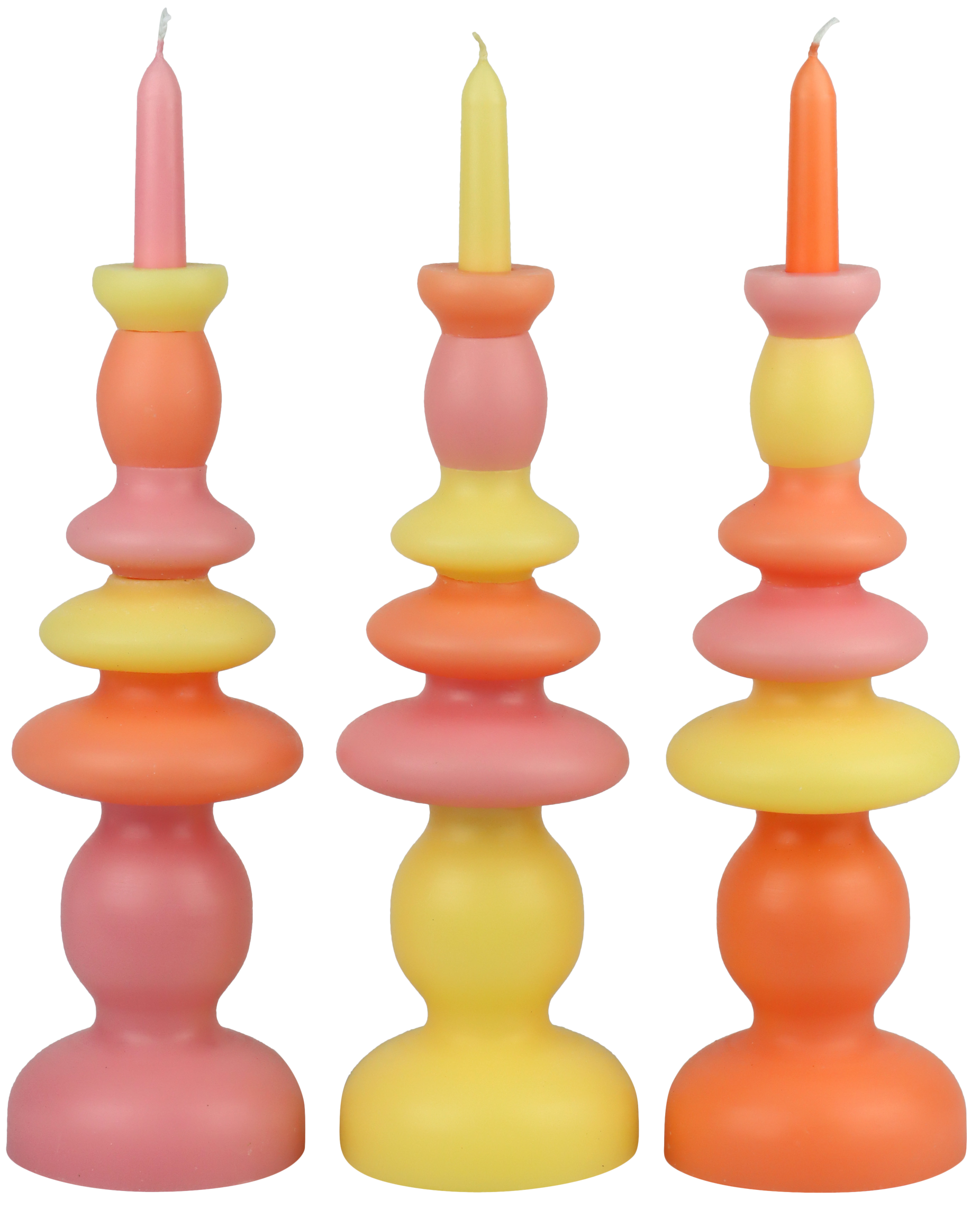 3034 CANDLES AMALFI  S/3