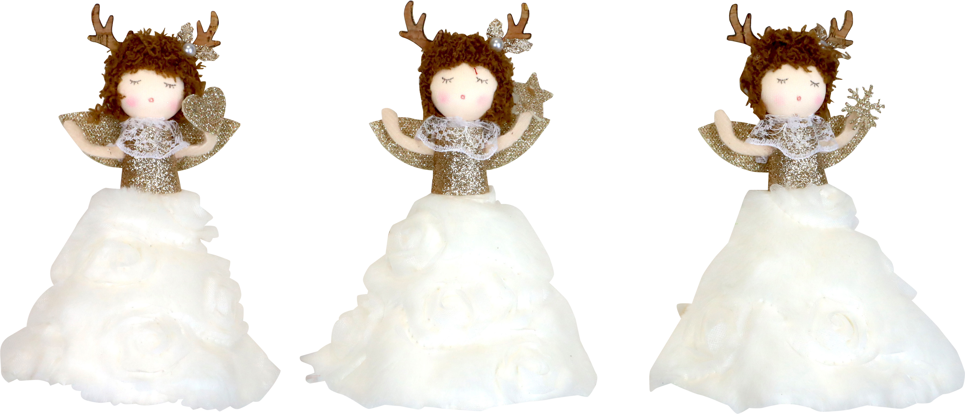 3189 PENDENTIF D'ANGE FLUFFY GRACE  3P