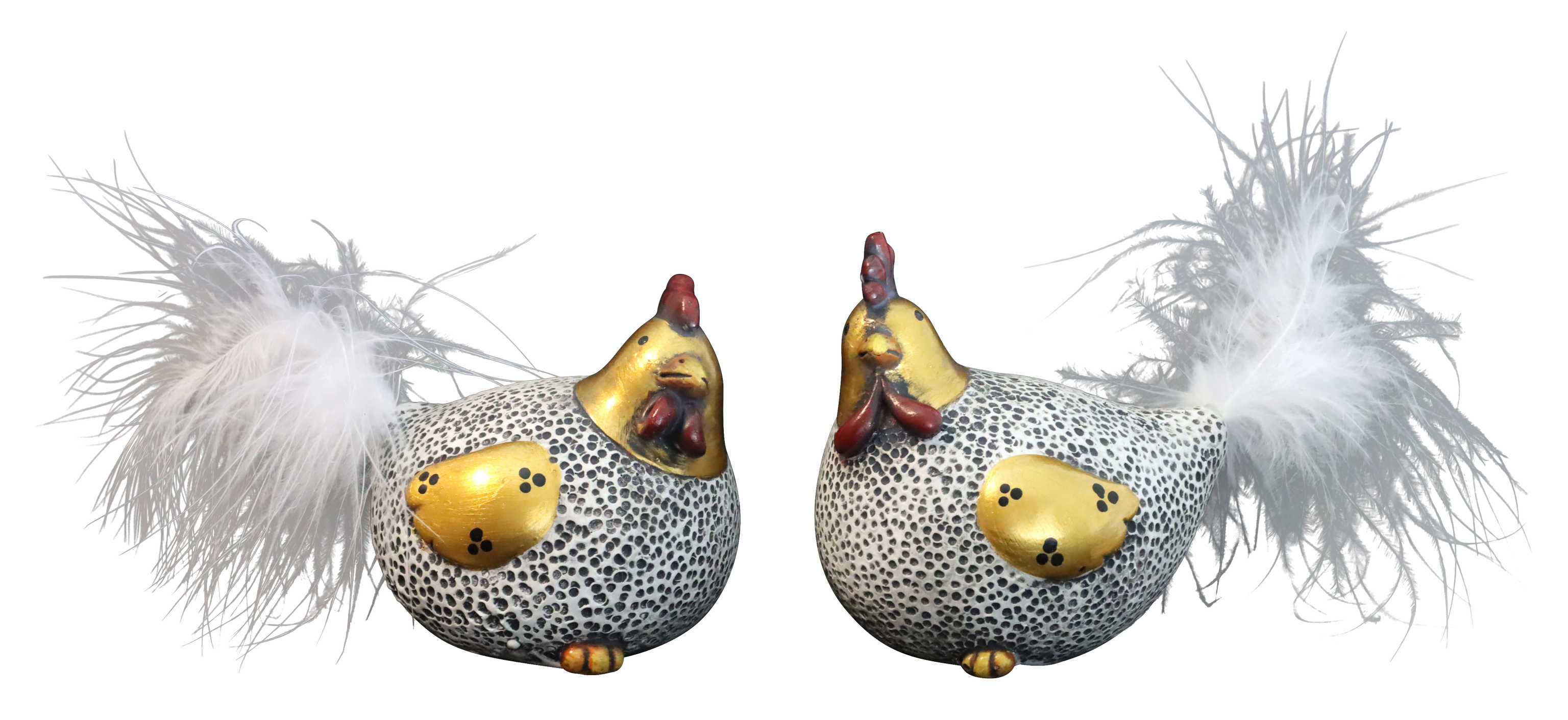 3219 HAHN&HENNE MODERN EASTER  S/2