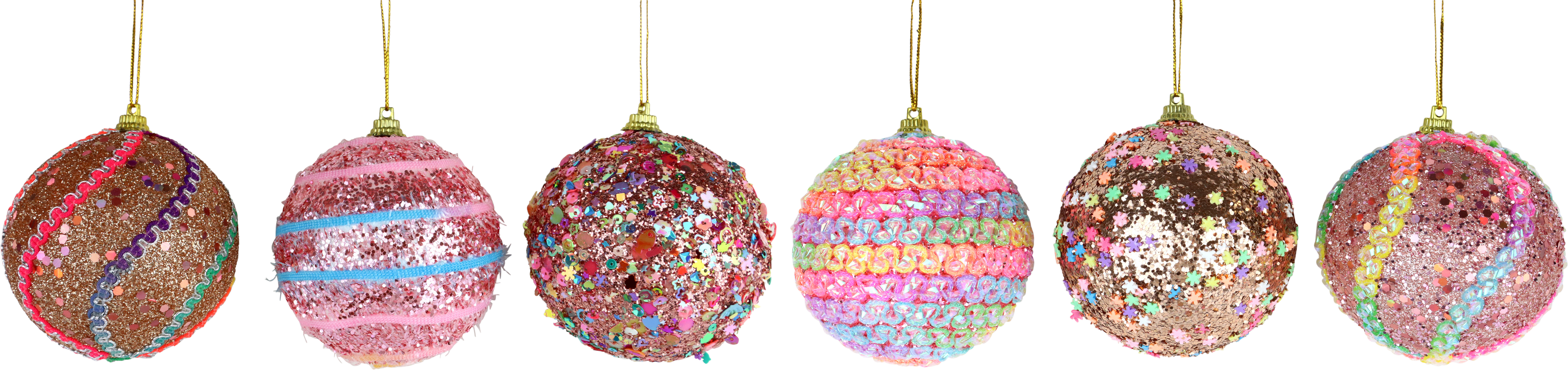 3266 KUGELN JOLLY XMAS  S/6