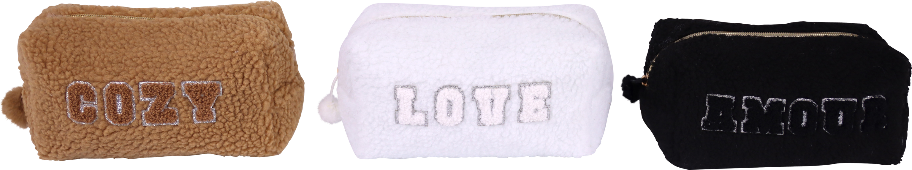 3280 POCHETTE FUZZY FUR  3P