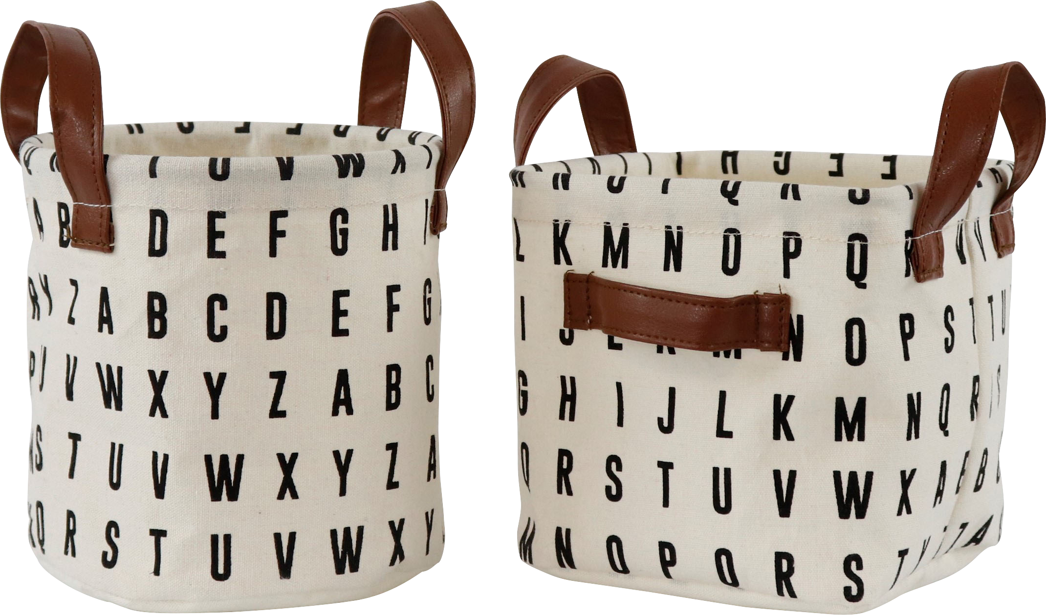 3368 PANIER À ANSE ALPHABET  2P