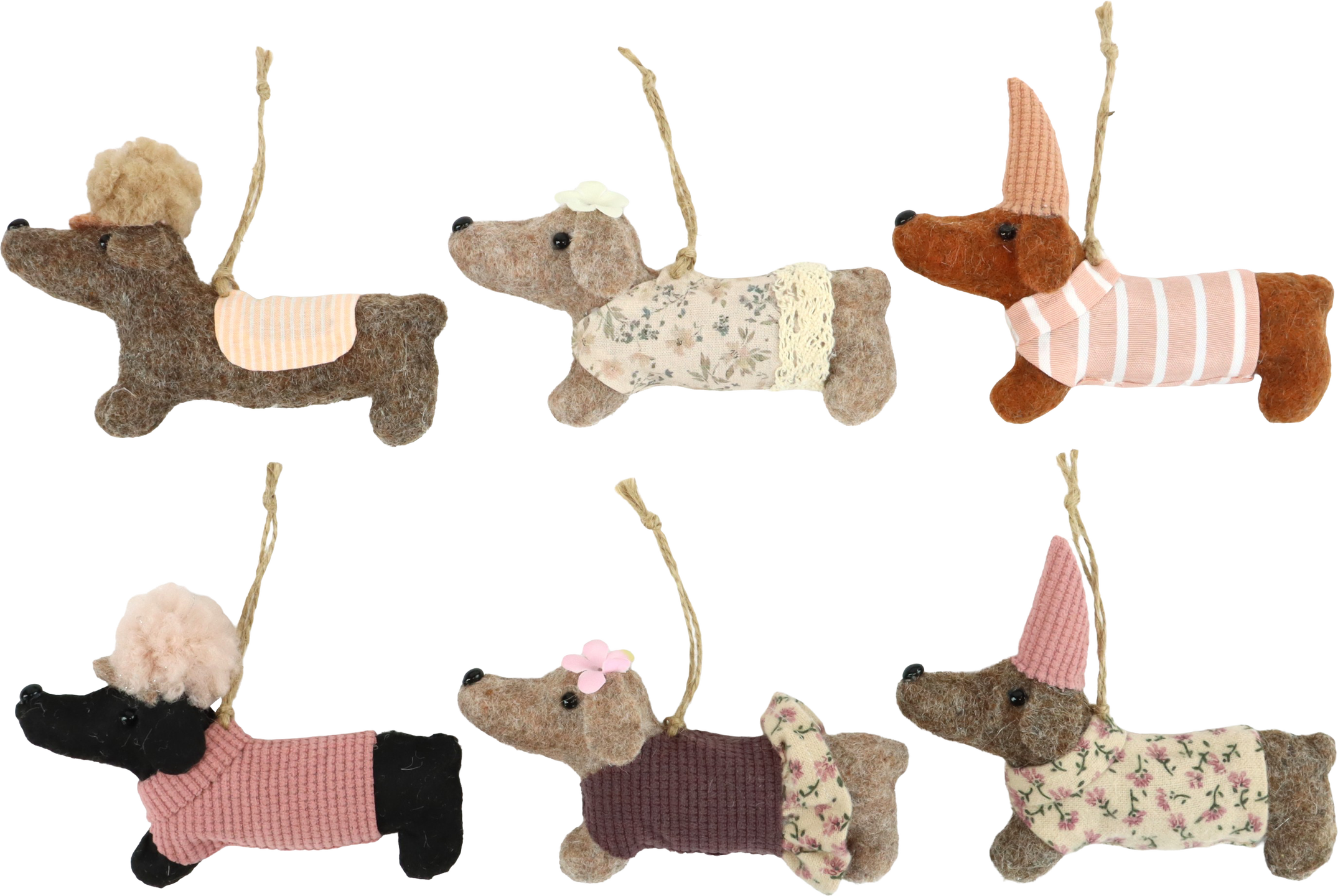 3378 DACKELPARADE LOVELY BARKS  S/6