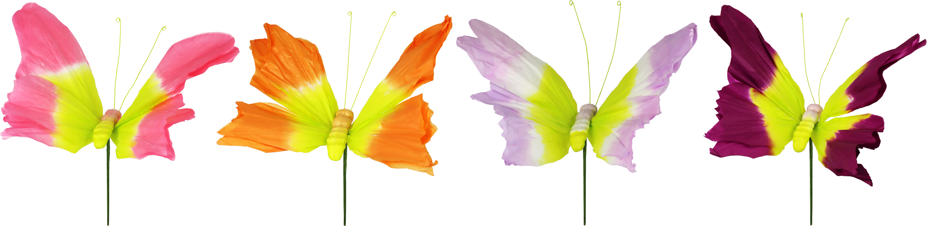 3384 DEKOSCHMETTERLINGE PAPPILON  S/4