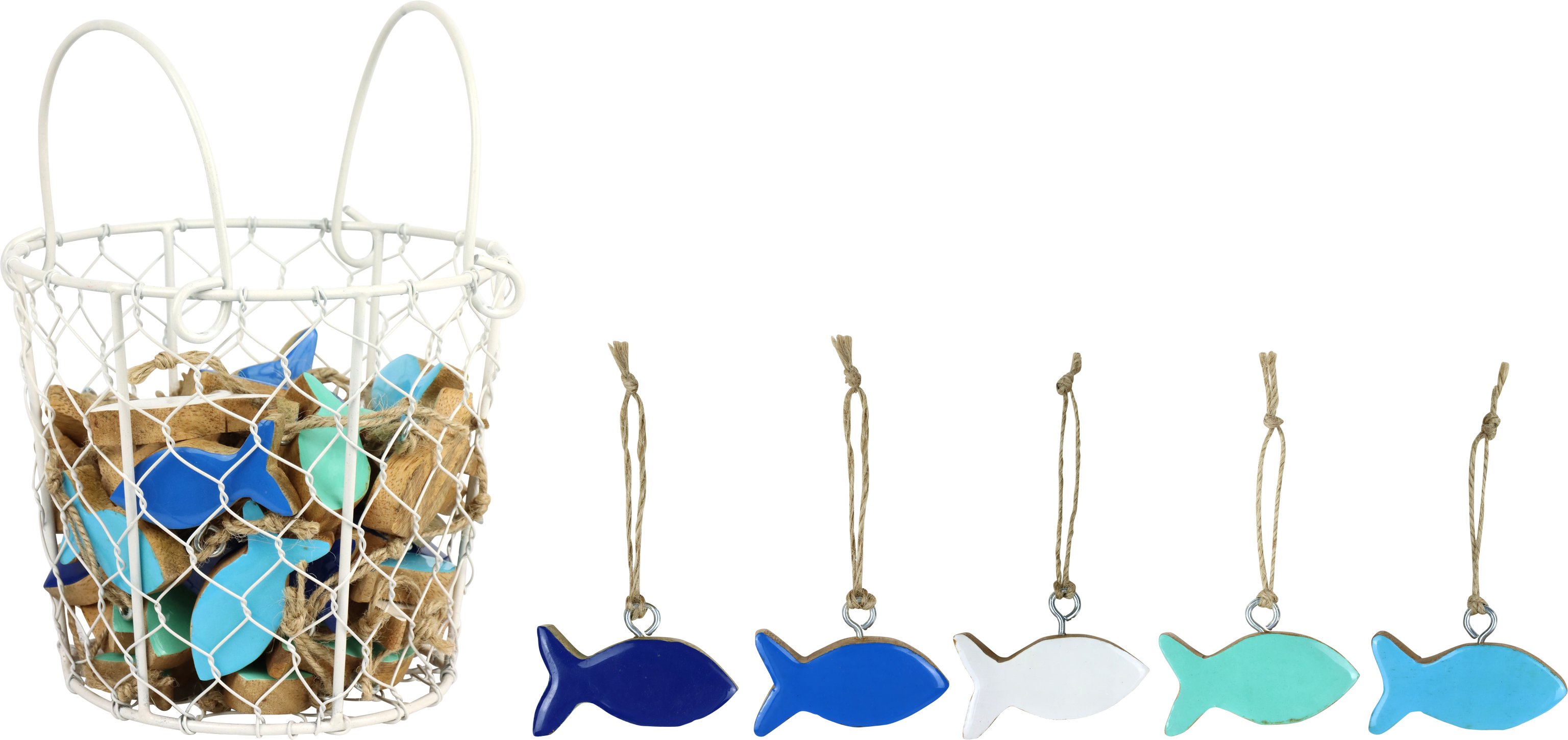 3491 PORTE-BOIS FISCHE  IM KORB 41P