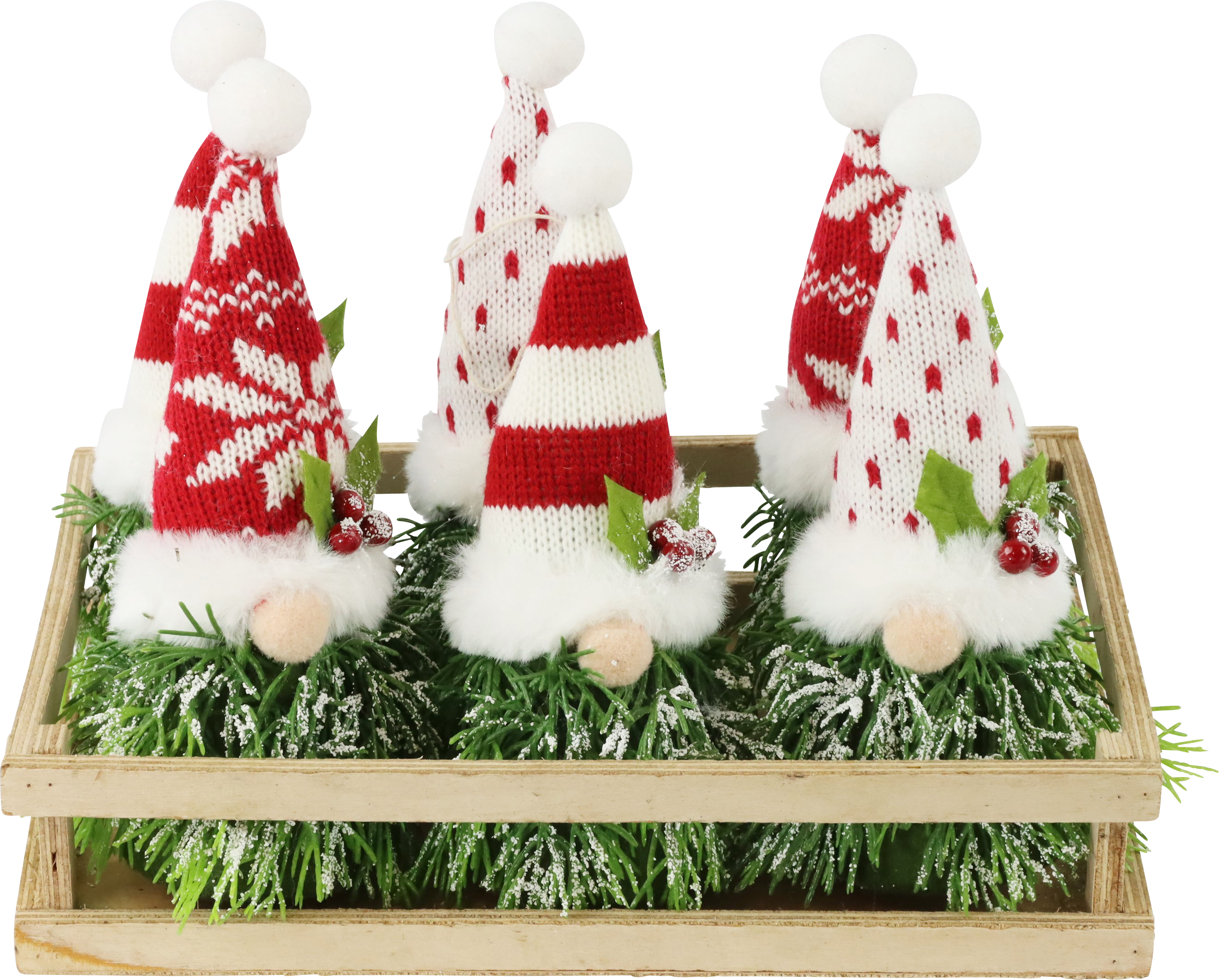 3632 GNOMOS DE NAVIDAD EN UNA CAJA S/6