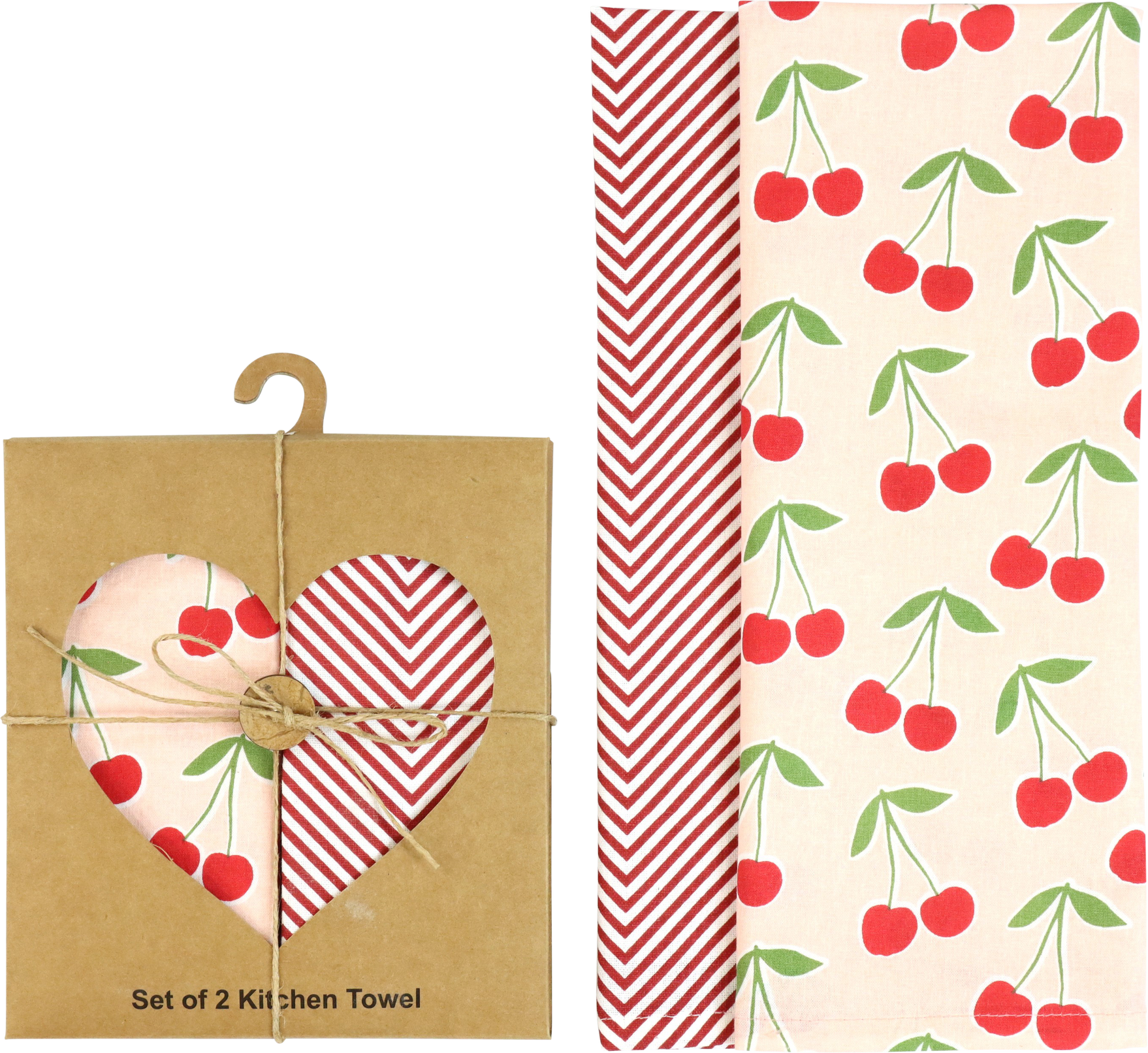 3986 GESCHENKSET CHERRY LOVE  S/2