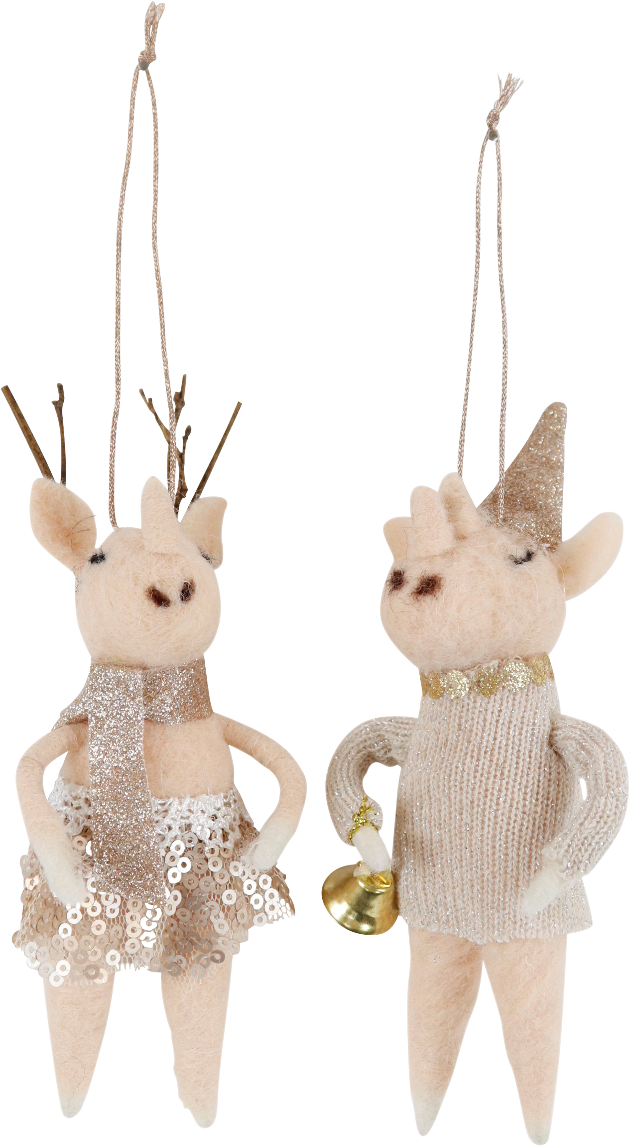 3988 FILZFIGUREN RHINO  S/2