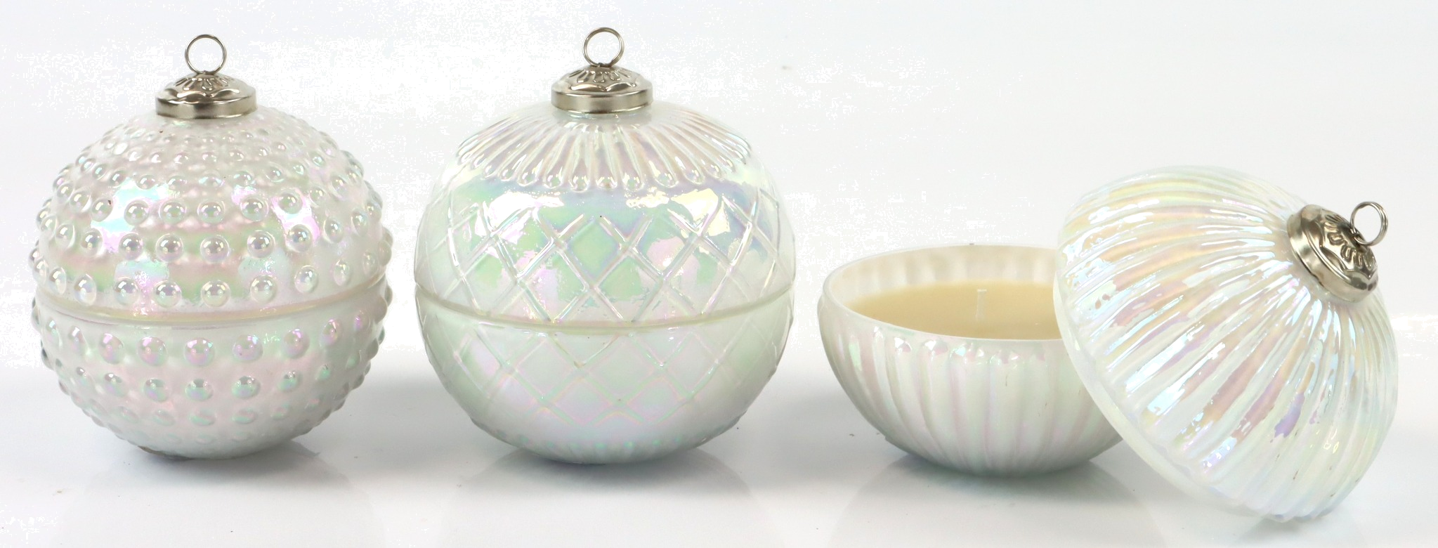 3994 KERZENGLÄSER XMAS BALL  S/3