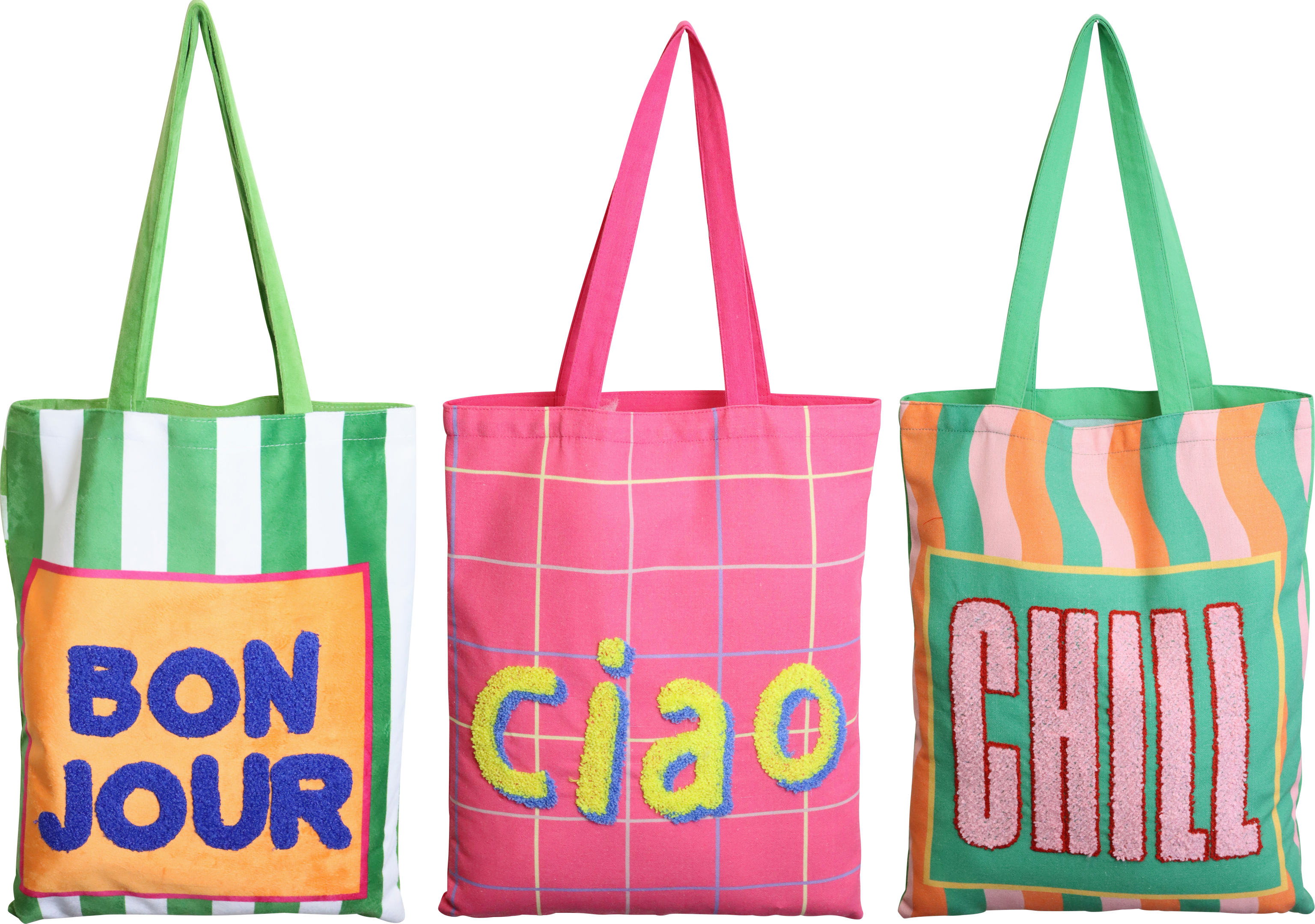 4027 BAGS MESSAGES OF JOY  S/3