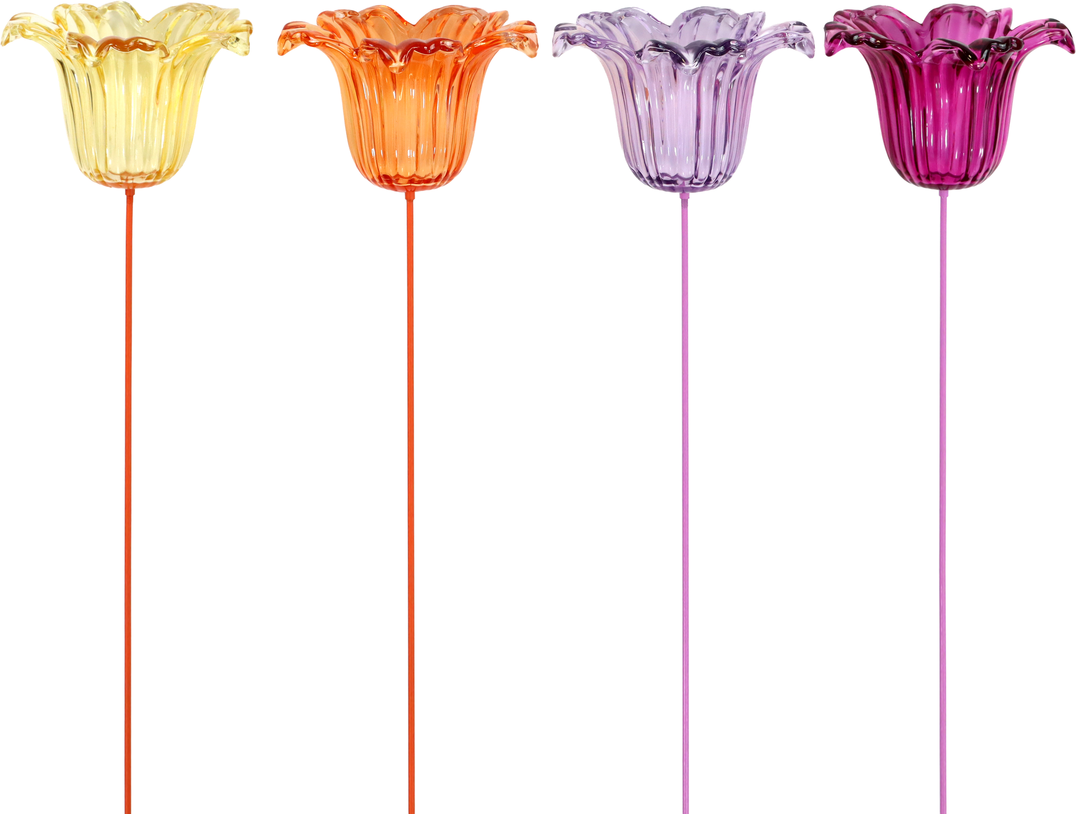 4150 WINDLICHTER AUF STAB BLÜTE  S/4