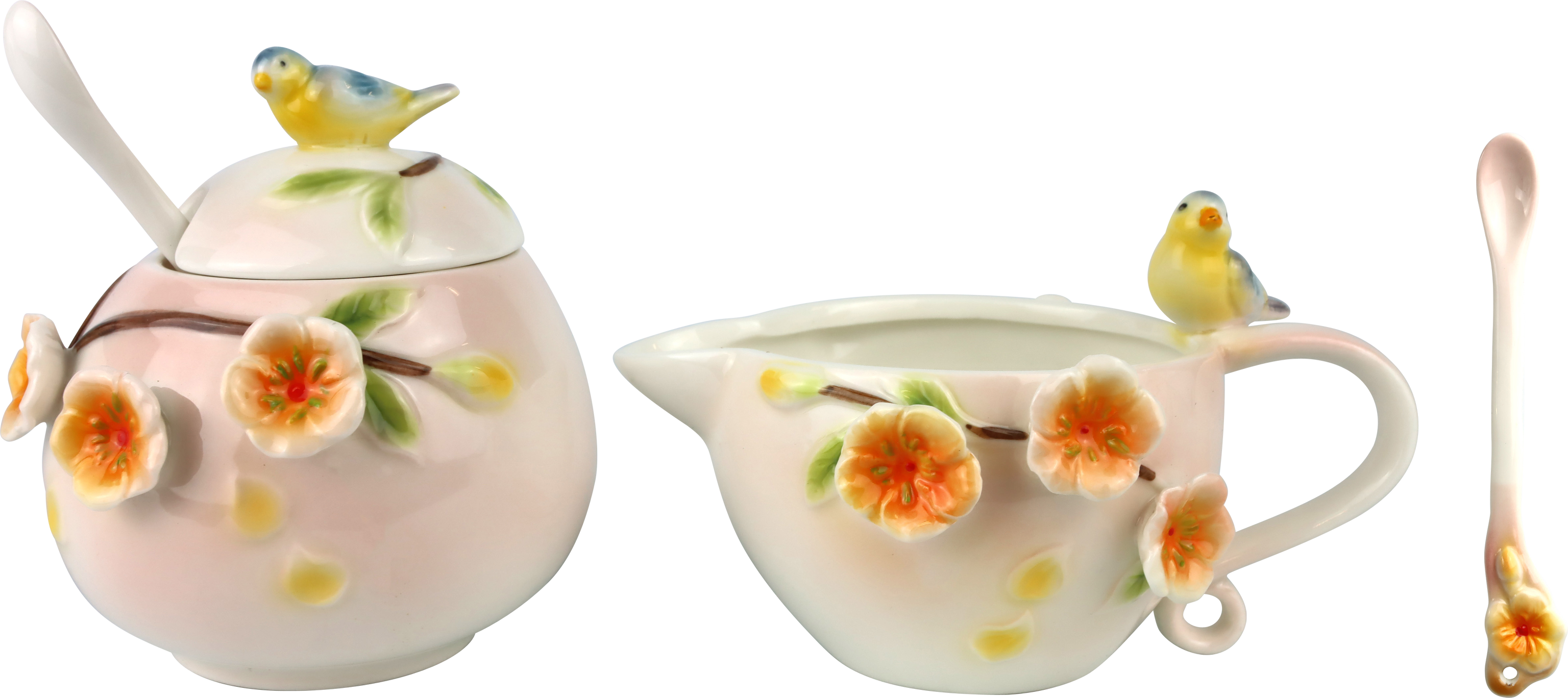 4222 MILK&SUGAR BLOSSOM DELIGHT  S/2