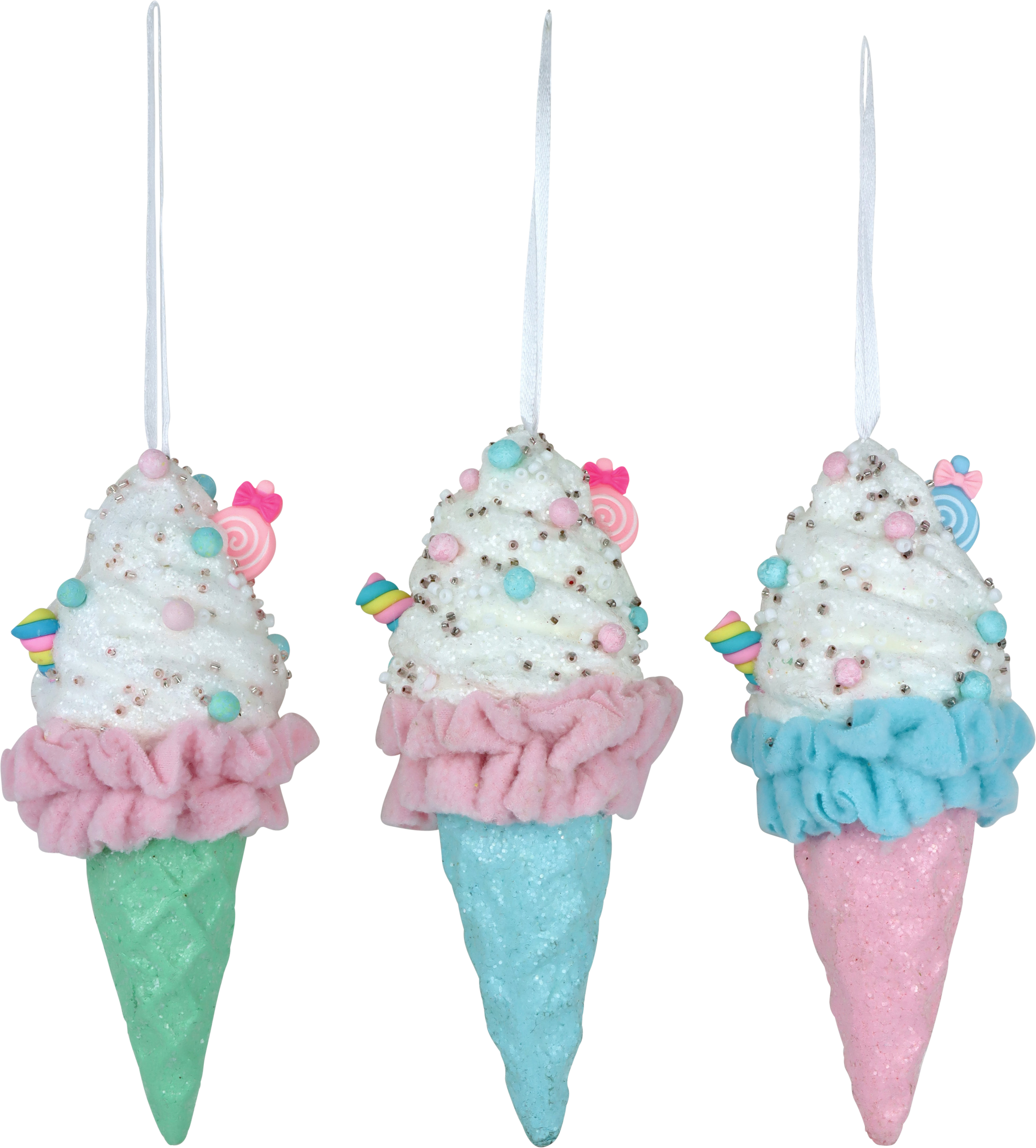 4420 EISTÜTEN CANDY XMAS  S/3