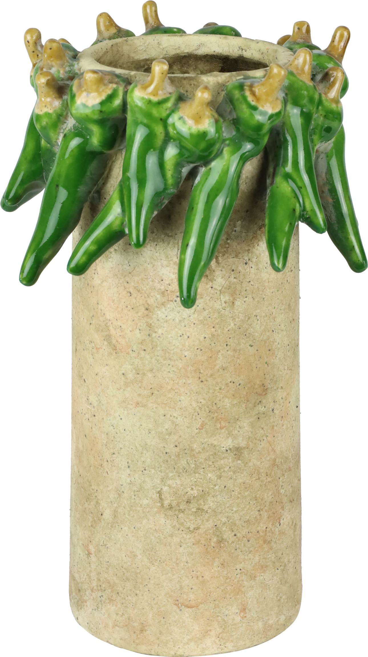 4445 POT DE VASE GREEN PEPPER