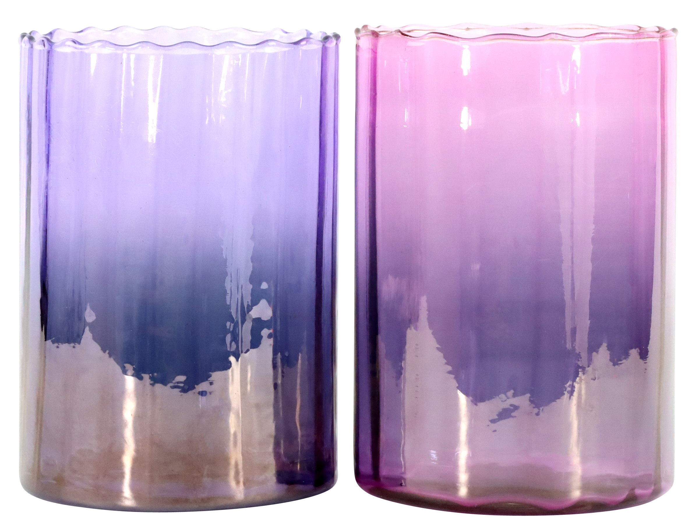 4451 LANTERN/VASES GIARDINO  S/2