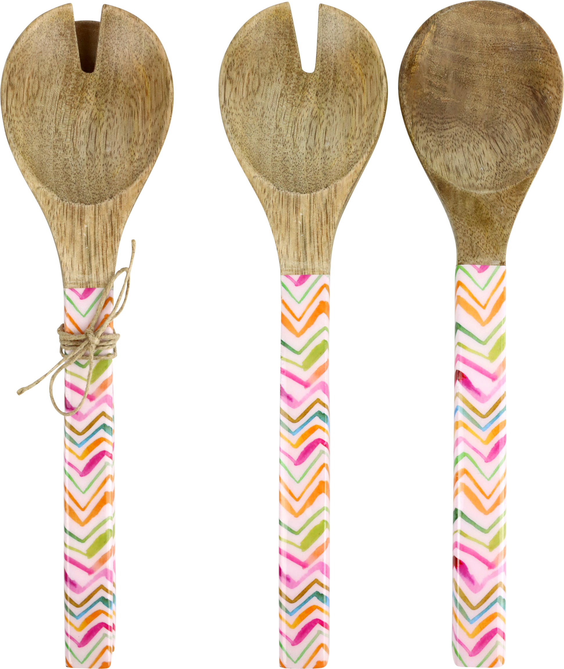 4480 COUVERTS À SALADE « ZIGZAG » 2P