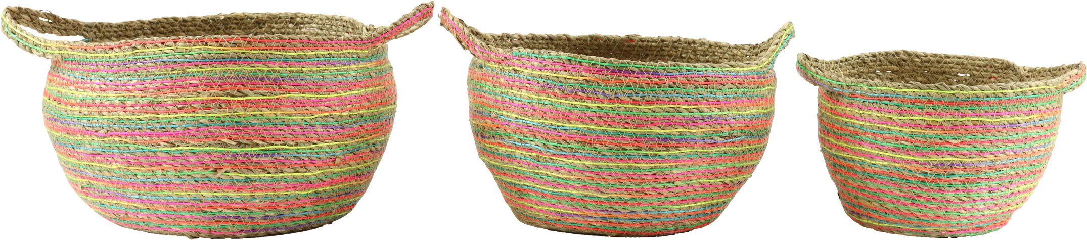4487 HENKELKÖRBE RAINBOW ROOTS  S/3