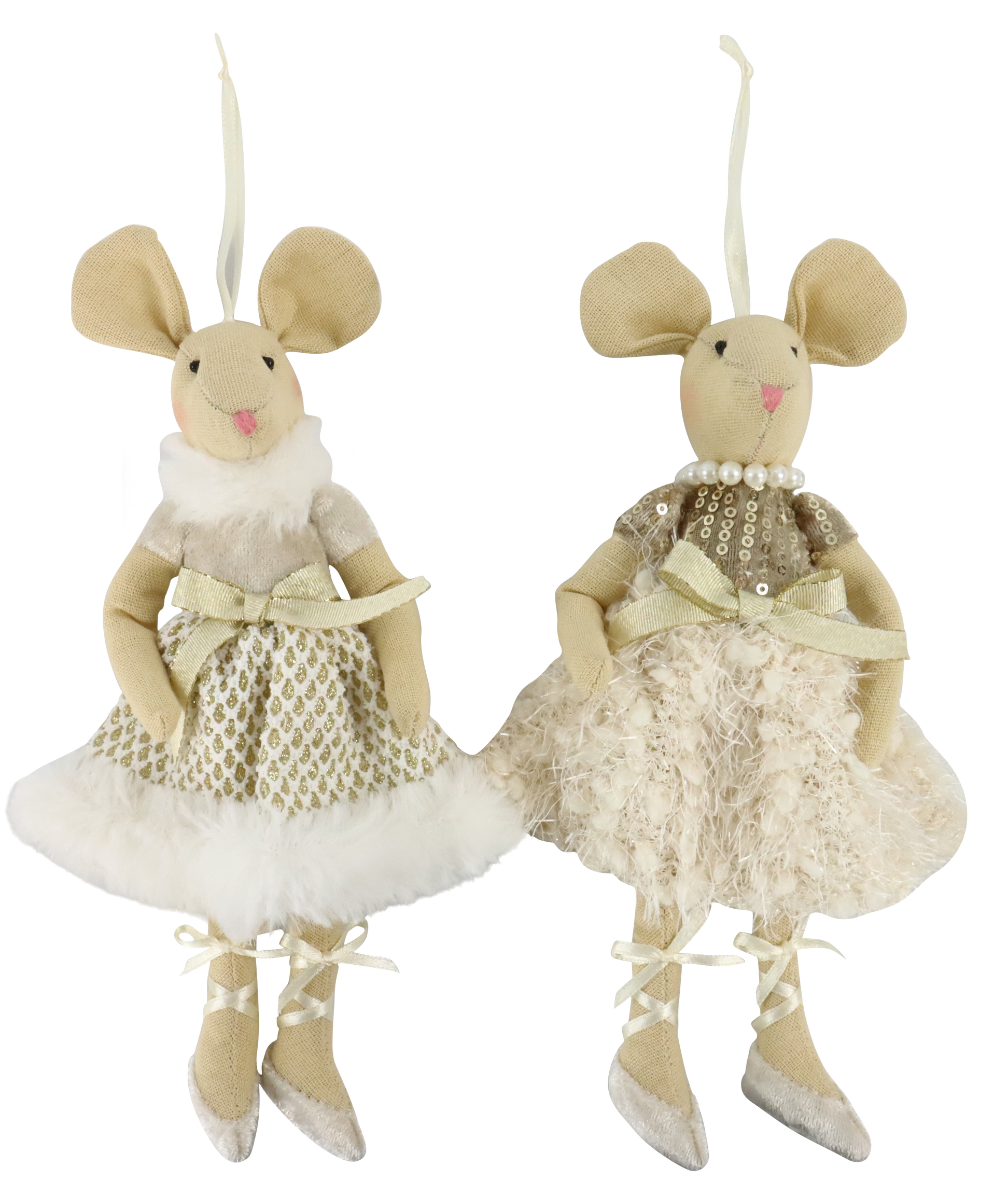 4605 MÄUSE COZY CARAMEL  S/2