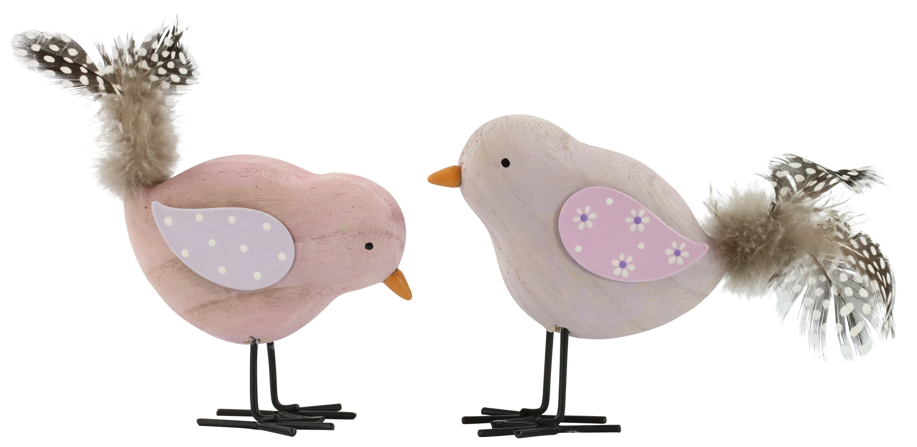 4792 PENDENTIF OISEAUX VIOLETTA  2P